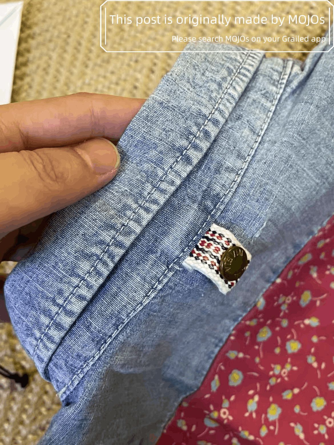 Visvim Sz 2 Visvim Granger Chambray P.W. Patches Shirt Size US M / EU 48-50 / 2 - 5 Thumbnail