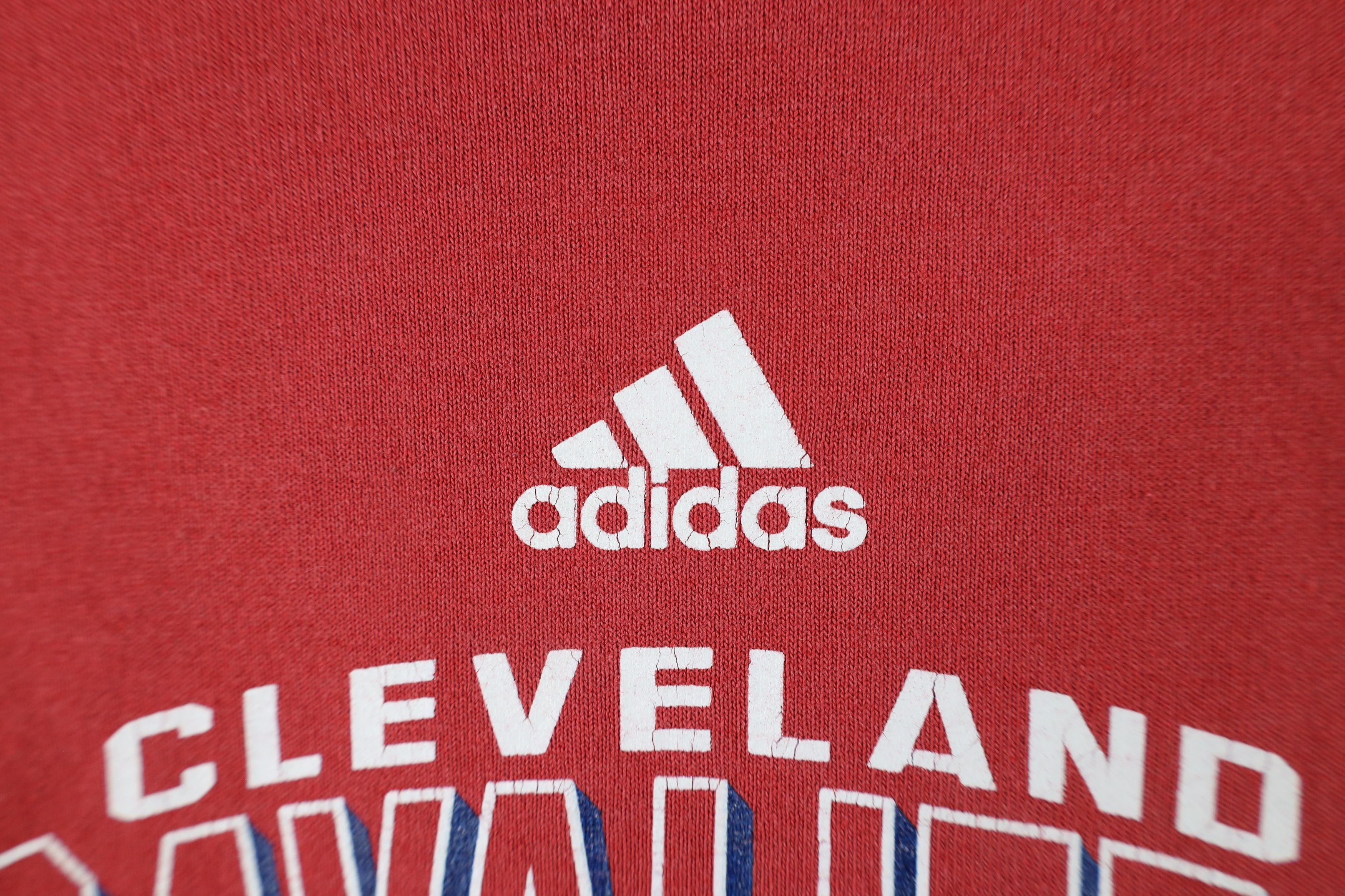 Adidas × Vintage Vintage Adidas Cleveland Cavaliers Basketball Hoodie Size M / US 6-8 / IT 42-44 - 5 Thumbnail