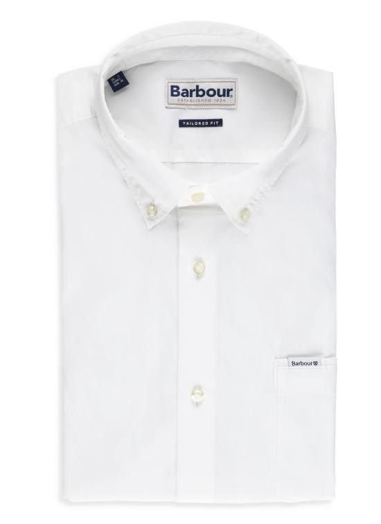Barbour BARBOUR Men Long Tops MSH5448 MSHWH11 White Size US L / EU 52-54 / 3 - 1 Thumbnail