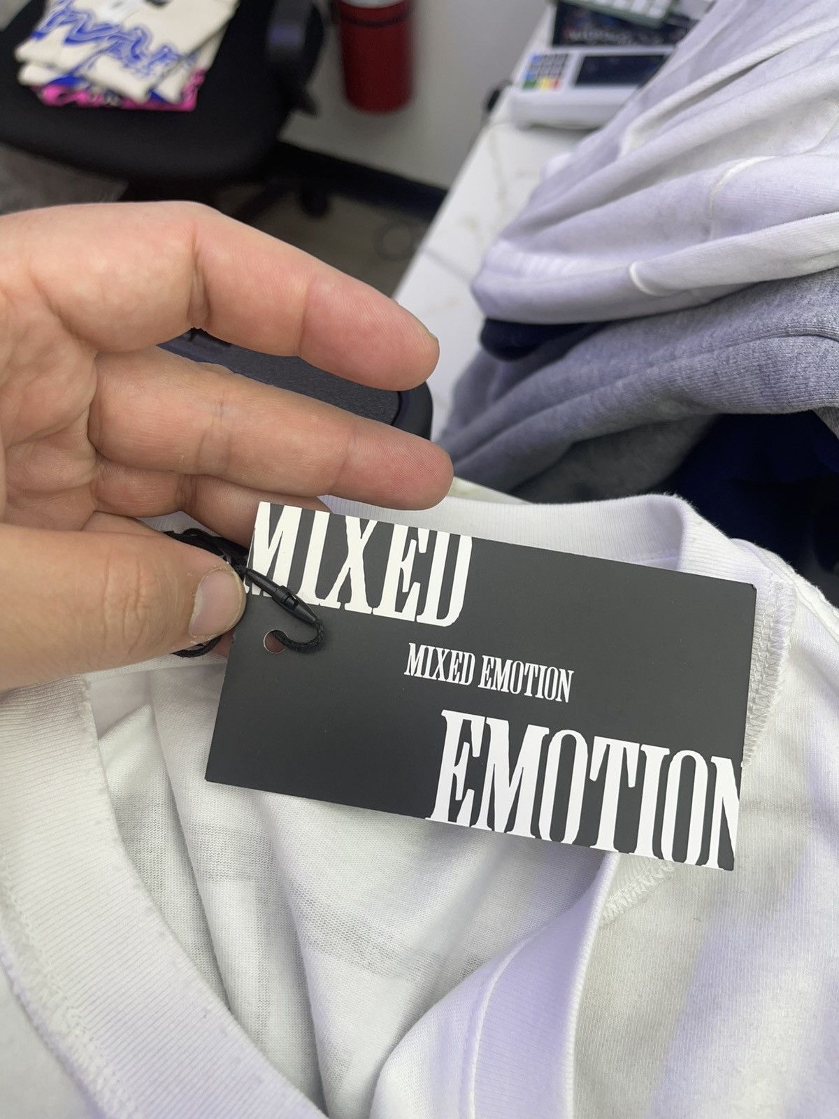 Other Mixed Emotions “XIX” tee (white) Size US S / EU 44-46 / 1 - 5 Thumbnail