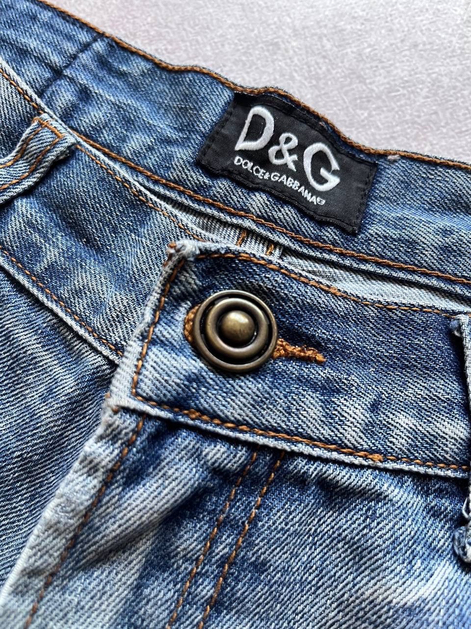 Dolce & Gabbana Vintage Dolce&Gabbana Embroidery Denim Shorts 32 Size US 32 / EU 48 - 7 Thumbnail