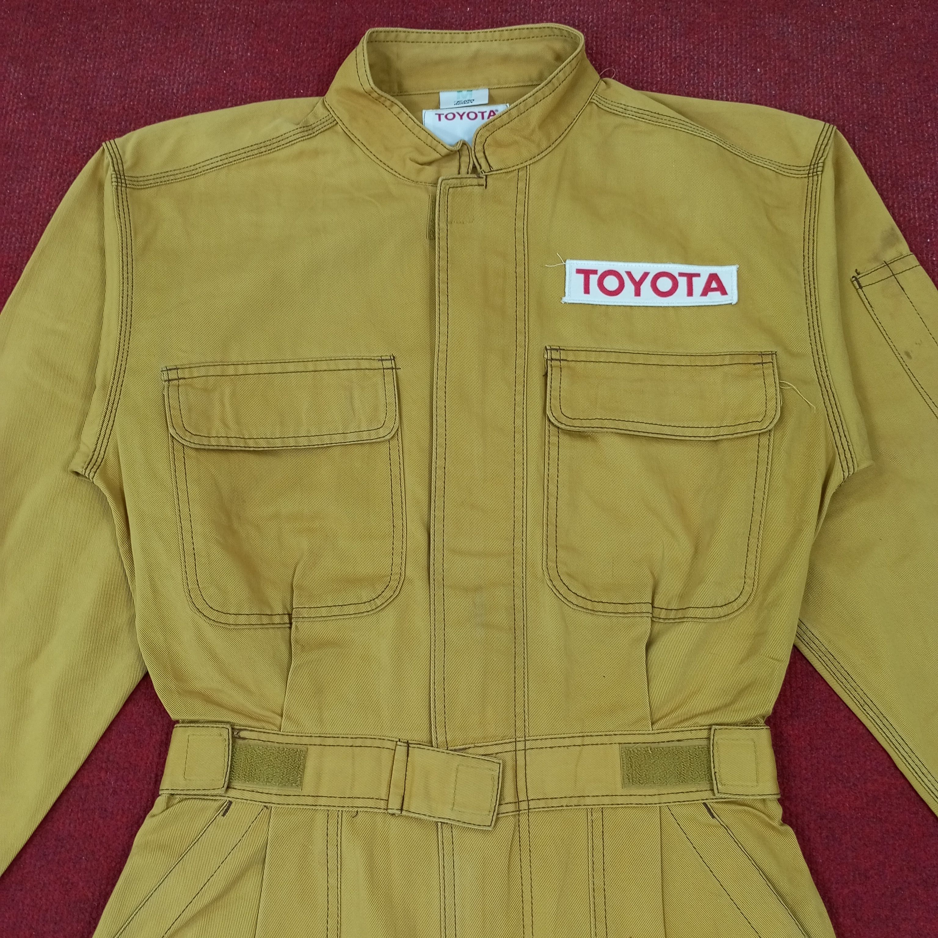 Japanese Brand Toyota Japanese Motorsports Racing Workwear Coverall Jacket Size US S / EU 44-46 / 1 - 5 Thumbnail