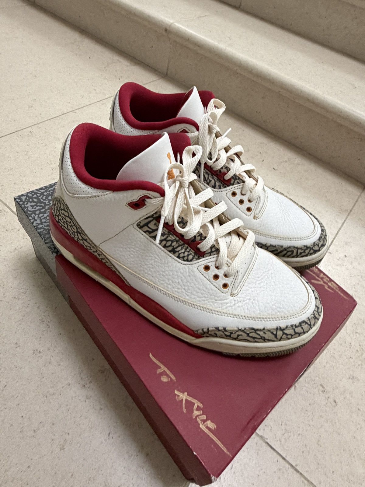 Jordan Brand Jordan 3 - custom by LeChef Studio 9.5us Size US 9.5 / EU 42-43 - 3 Thumbnail