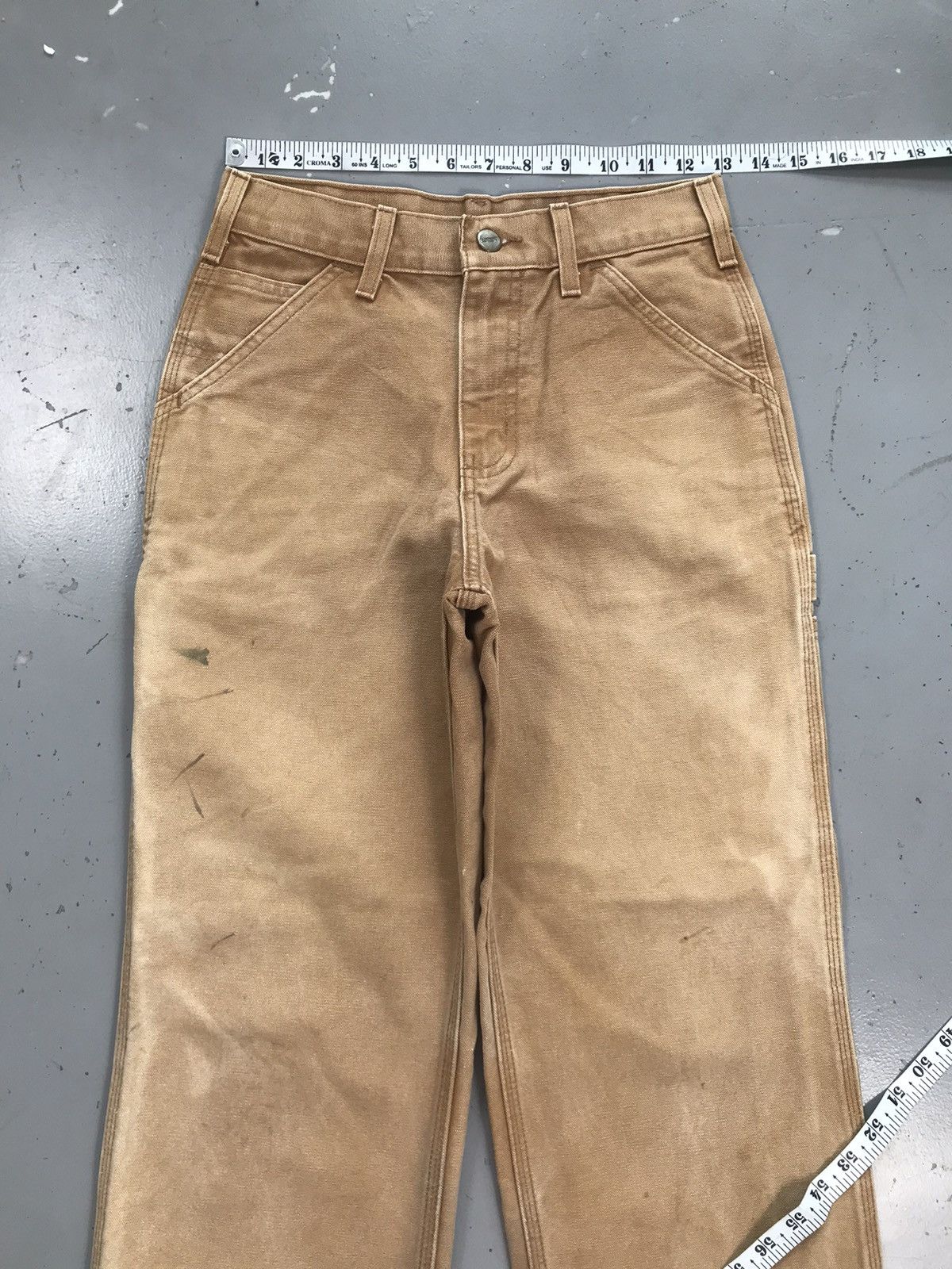 Carhartt × Vintage Vintage Carhartt Y26 BRN carpenter denim Size 26" / US 2 / IT 38 - 5 Thumbnail