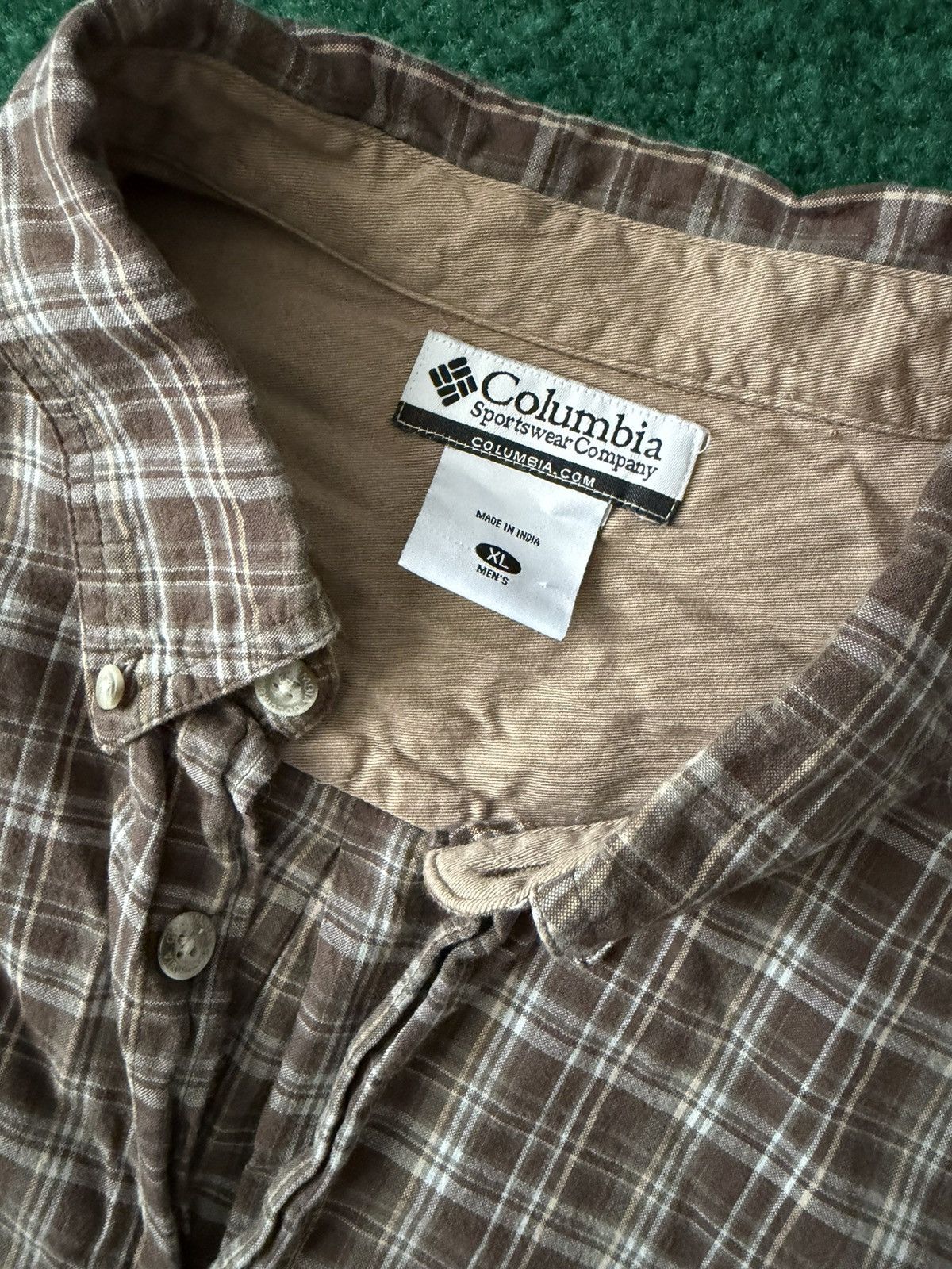 Columbia Columbia Button-Down Flannel / Plaid Shirt Size US XL / EU 56 / 4 - 3 Thumbnail