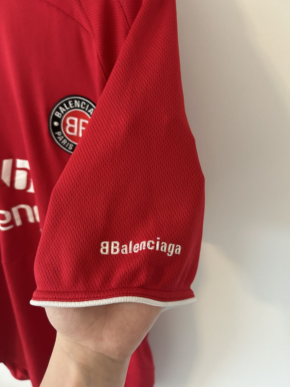 Balenciaga *RARE* Balenciaga Soccer Jersey Size US XS / EU 42 / 0 - 2 Thumbnail