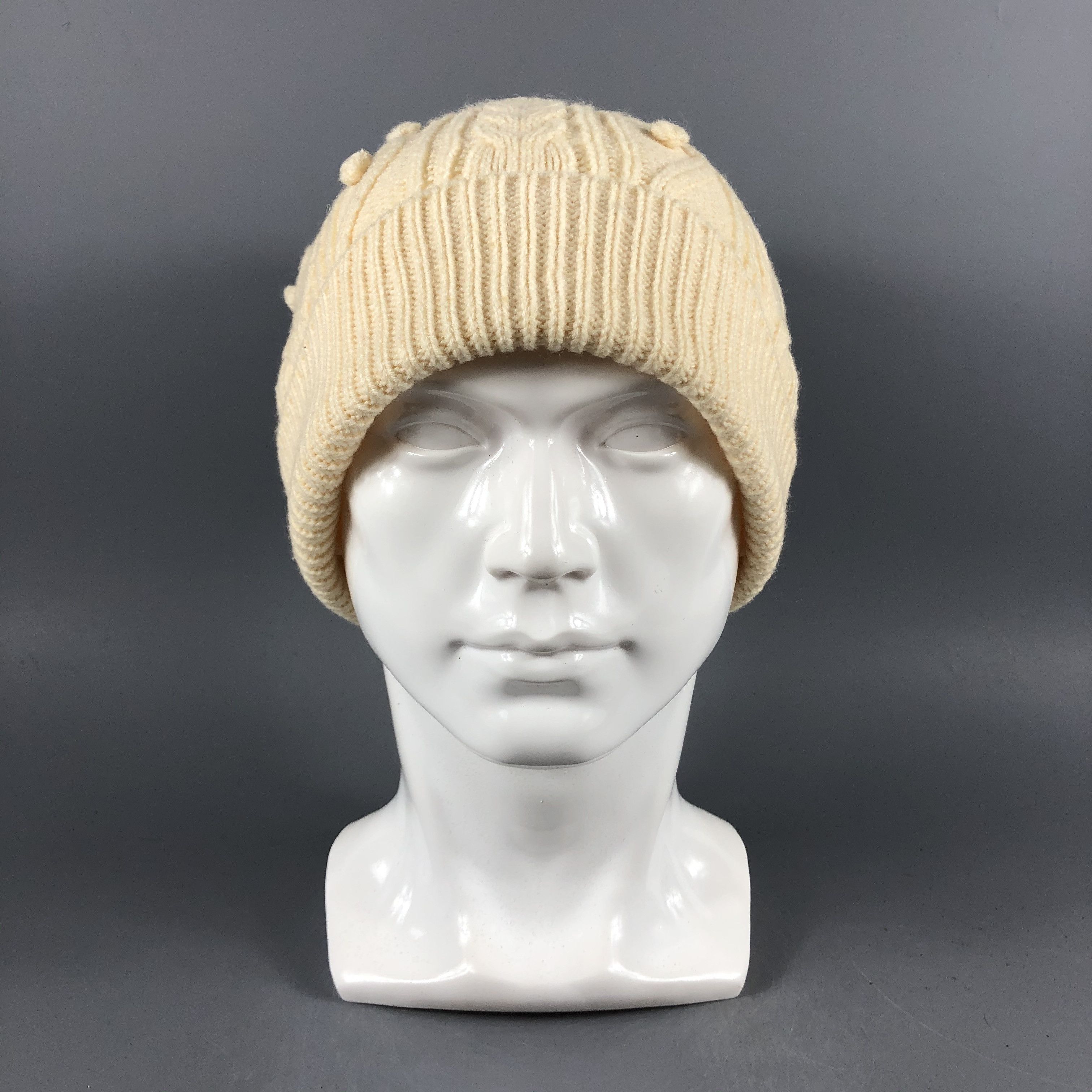 image of Vintage 23 Sport Aran Isle Beanie Snow Hat Snow Cap -D1177, Men's