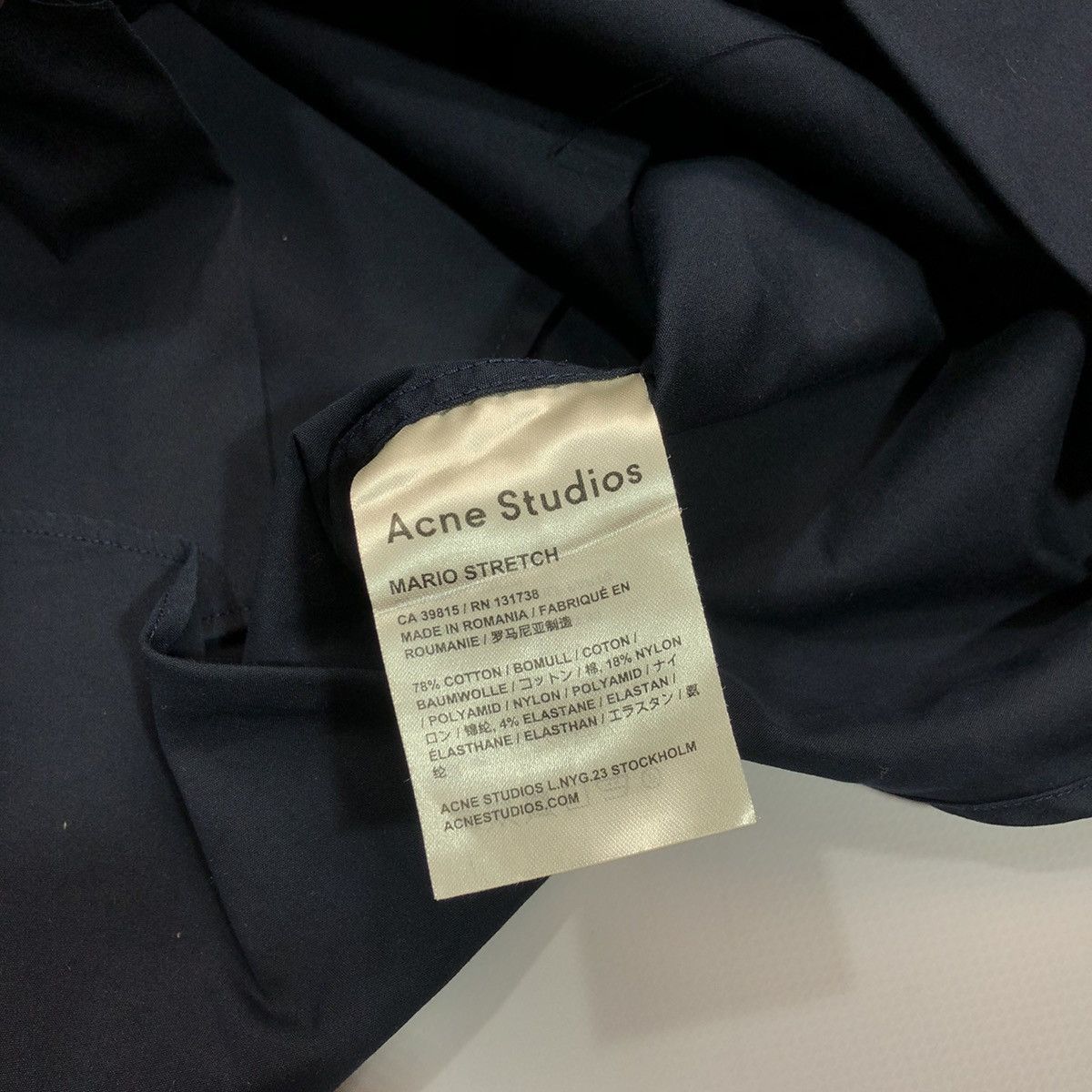 Acne Studios Acne Studios Shirt Size US M / EU 48-50 / 2 - 9 Thumbnail