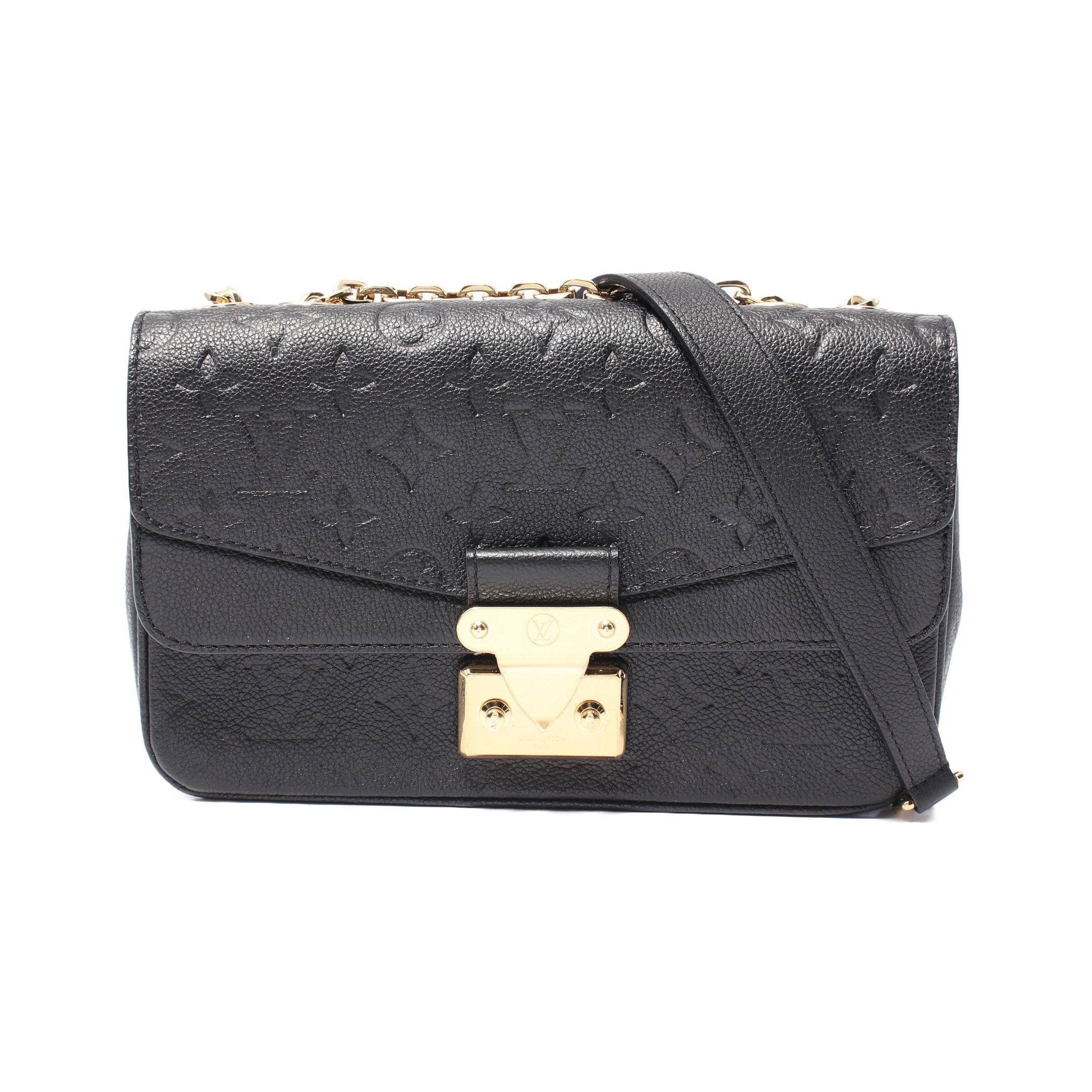 Louis Vuitton Louis Vuitton Marceau Monogram Empreinte Noir Chain Shoulder Bag Leather Black Size ONE SIZE - 1 Thumbnail