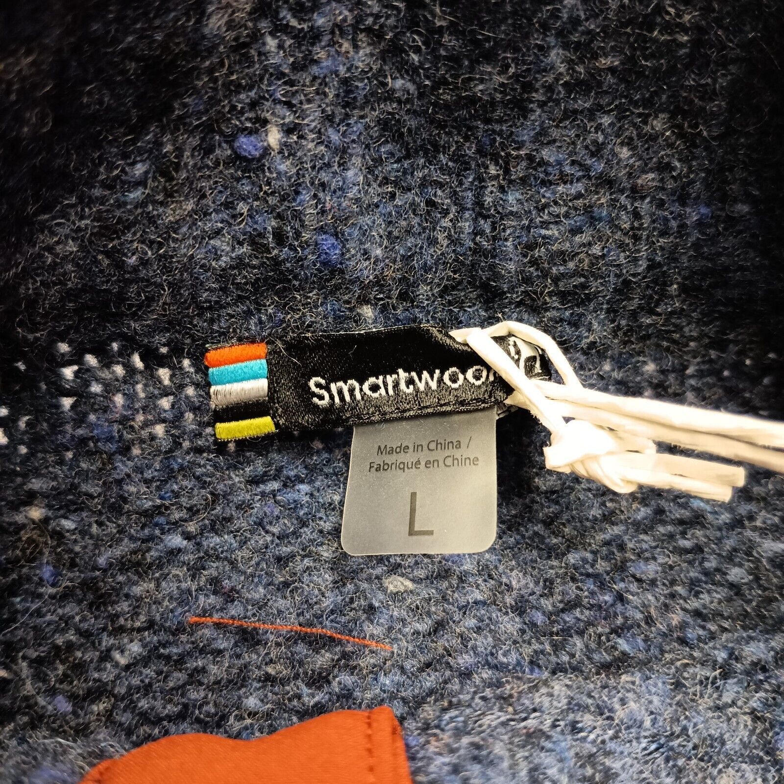 Smartwool SmartWool Men's L Deep Navy Heather Heavy Henley Sweater Size US L / EU 52-54 / 3 - 4 Thumbnail