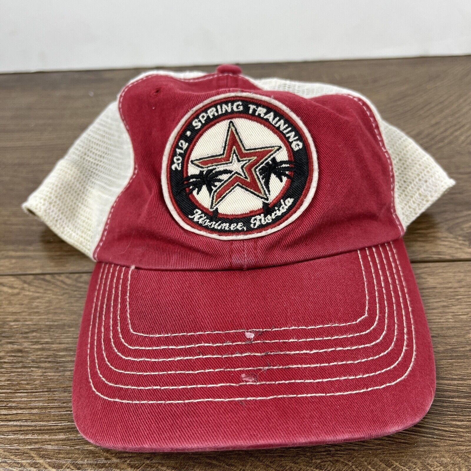 Other Houston Astros Spring Training 2012 Hat Red Hat Adjustable R Size ONE SIZE - 4 Thumbnail