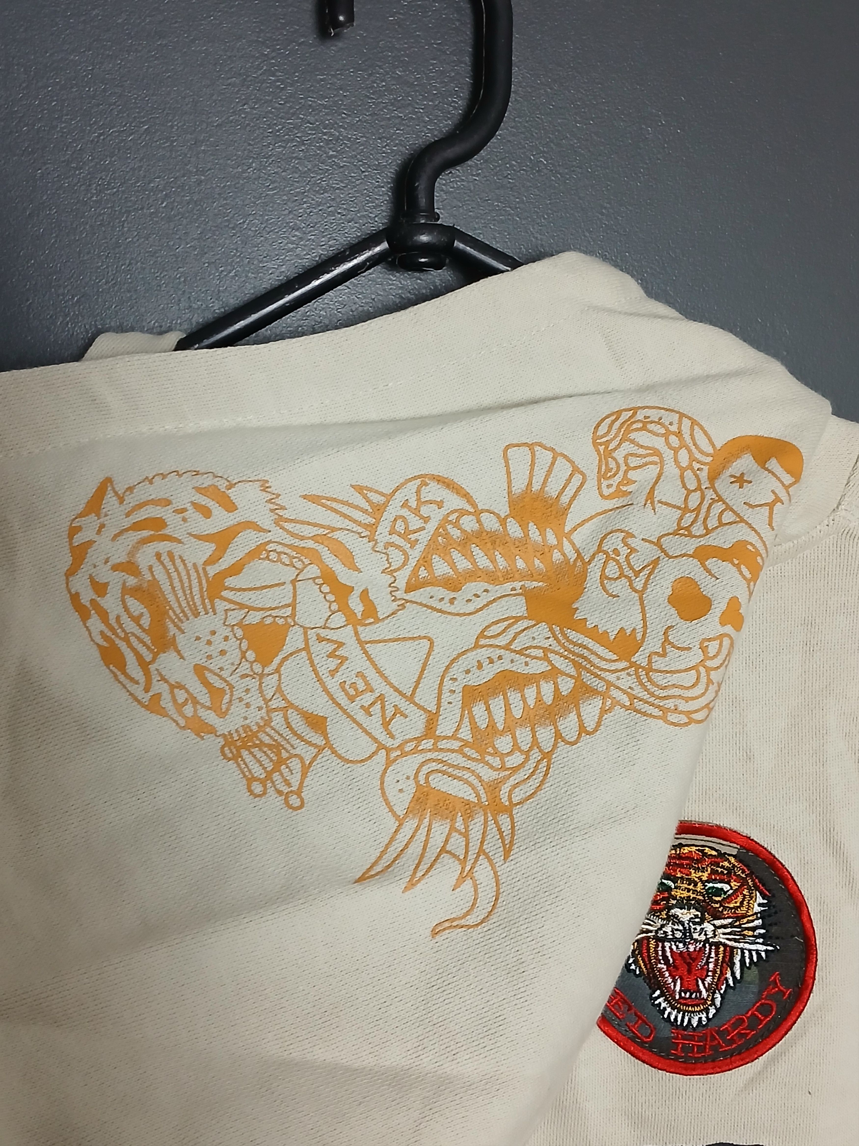 Christian Audigier × Ed Hardy New Ed Hardy Hoodie Size US XXL / EU 58 / 5 - 11 Thumbnail