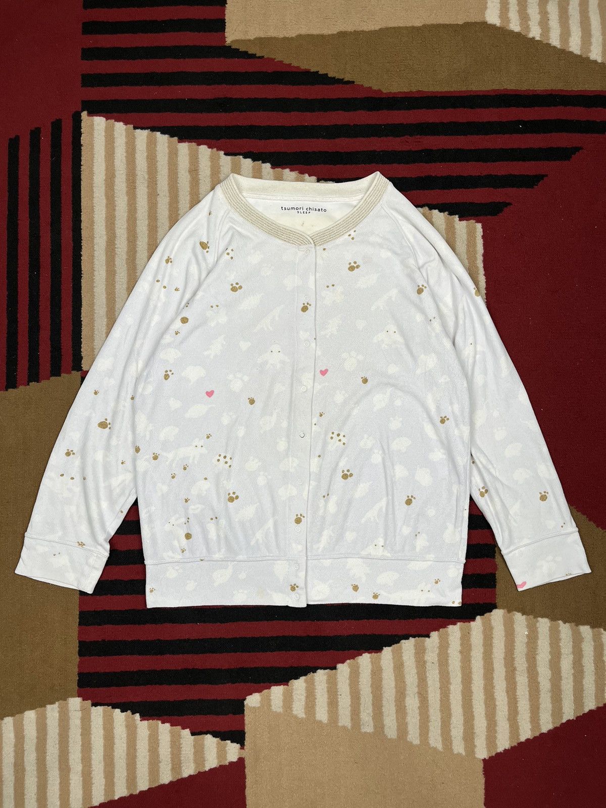 Tsumori Chisato Tsumori Chisato Sleep Sweatershirt Size US S / EU 44-46 / 1 - 1 Thumbnail