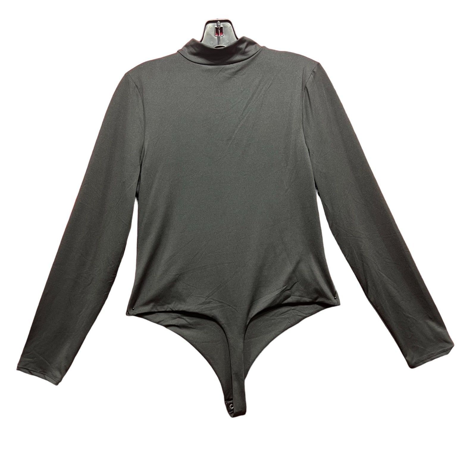 rue21 Rue 21 - Women's Turtleneck Long Sleeve Bodysuit - Black - E Size ONE SIZE - 1 Thumbnail