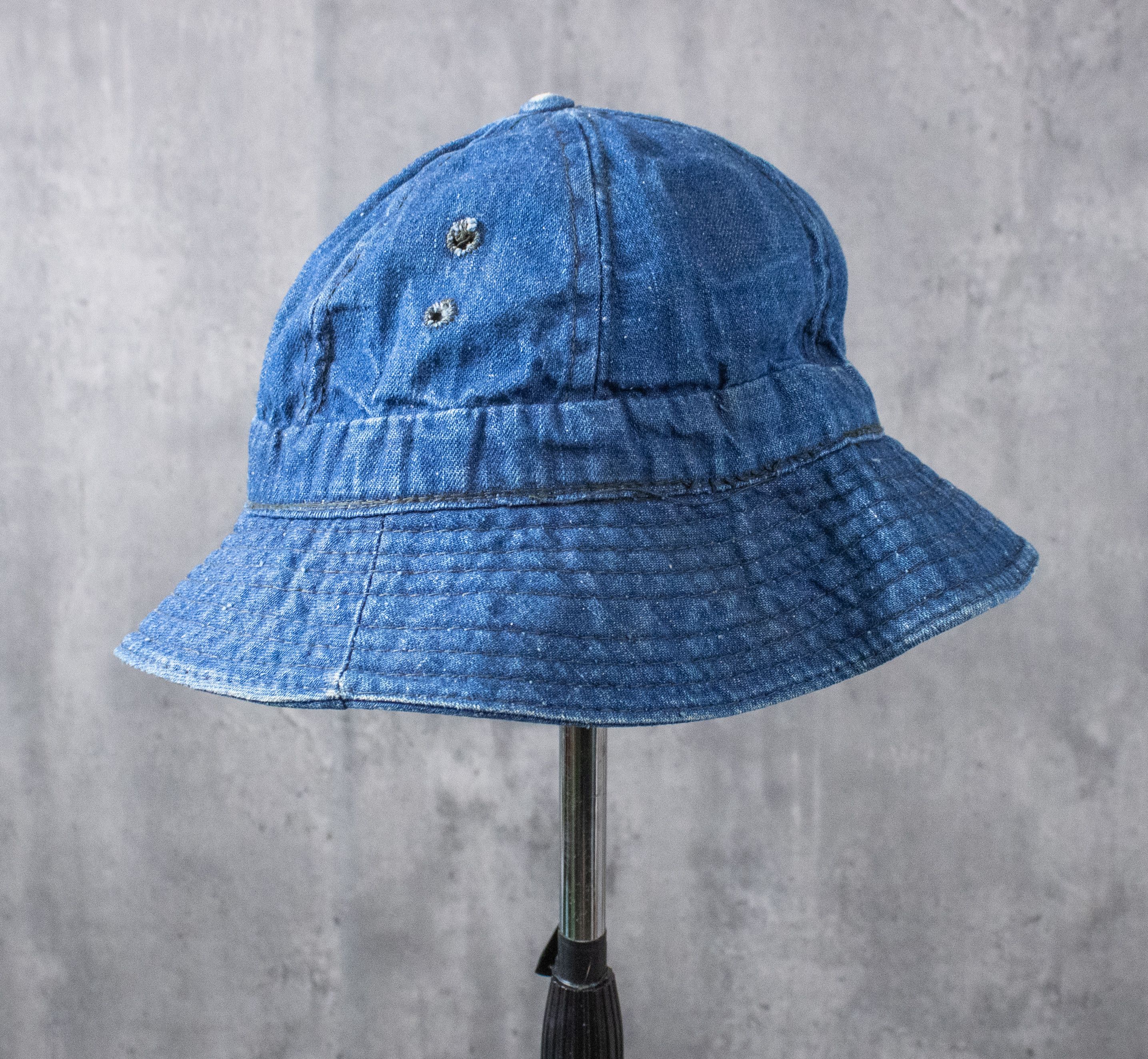 Lee × Number (N)ine Vintage 1980's Lee Denim Bucket Kapital Crazy Style Hat Size ONE SIZE - 3 Thumbnail
