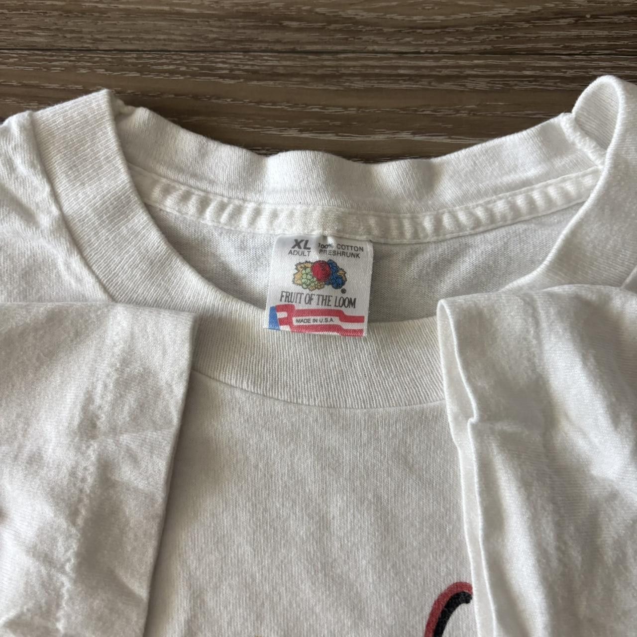 Vintage Crazy Vintage 90s White “Bad Hair Day” Fun Graphic Tee! Size XL Size US XL / EU 56 / 4 - 4 Thumbnail