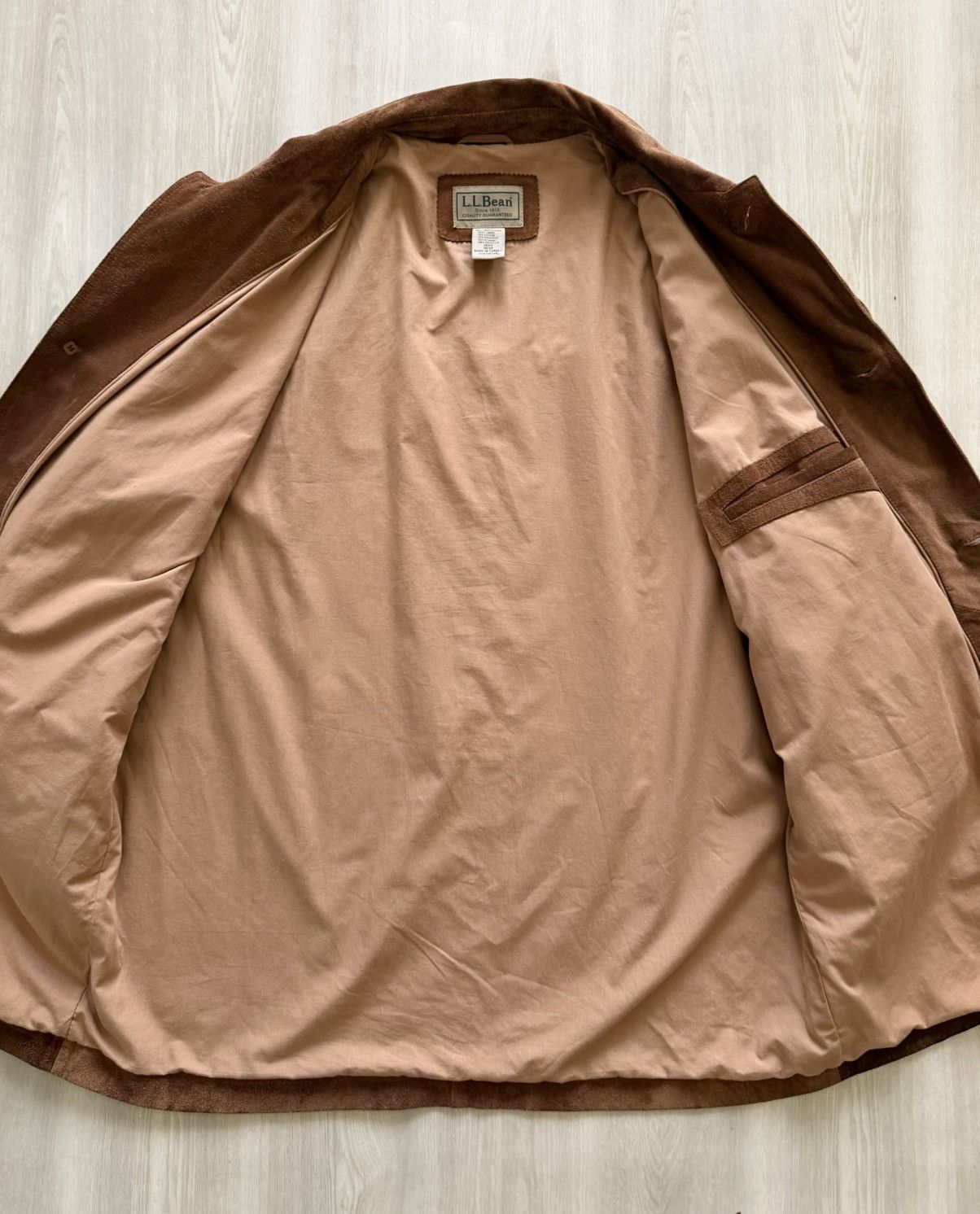 Vintage Vintage LL Bean Suede Leather Jacket Sz 2XL TALL Barn Chore Size US XXL / EU 58 / 5 - 12 Thumbnail