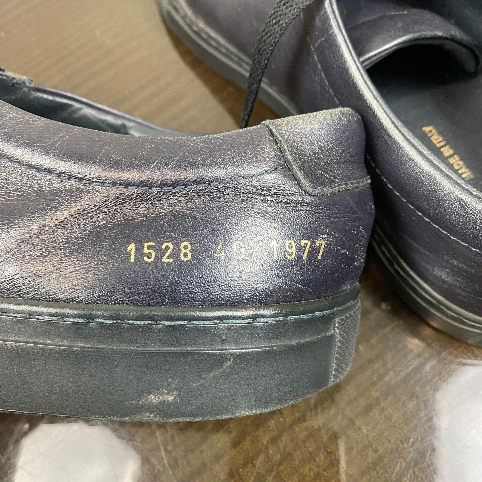 Common Projects Common Projects Achilles Low Leather Trainers Sneakers 40 Size US 7 / EU 40 - 8 Thumbnail