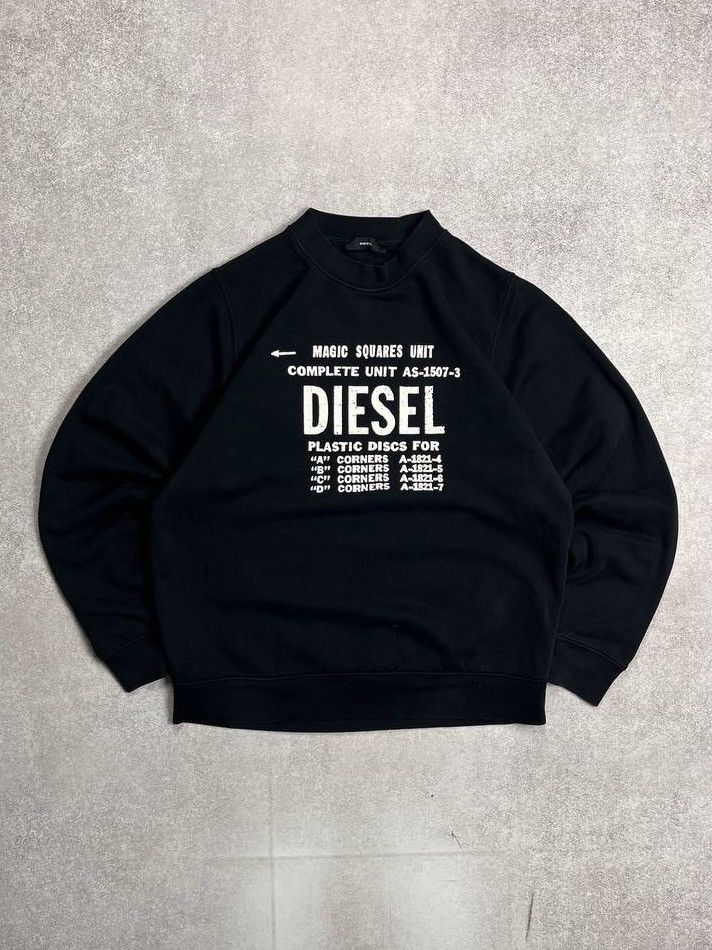 Diesel × Vintage VINTAGE DIESEL BOXY HEAVY COTTON SWEATSHIRT M Size US M / EU 48-50 / 2 - 1 Thumbnail