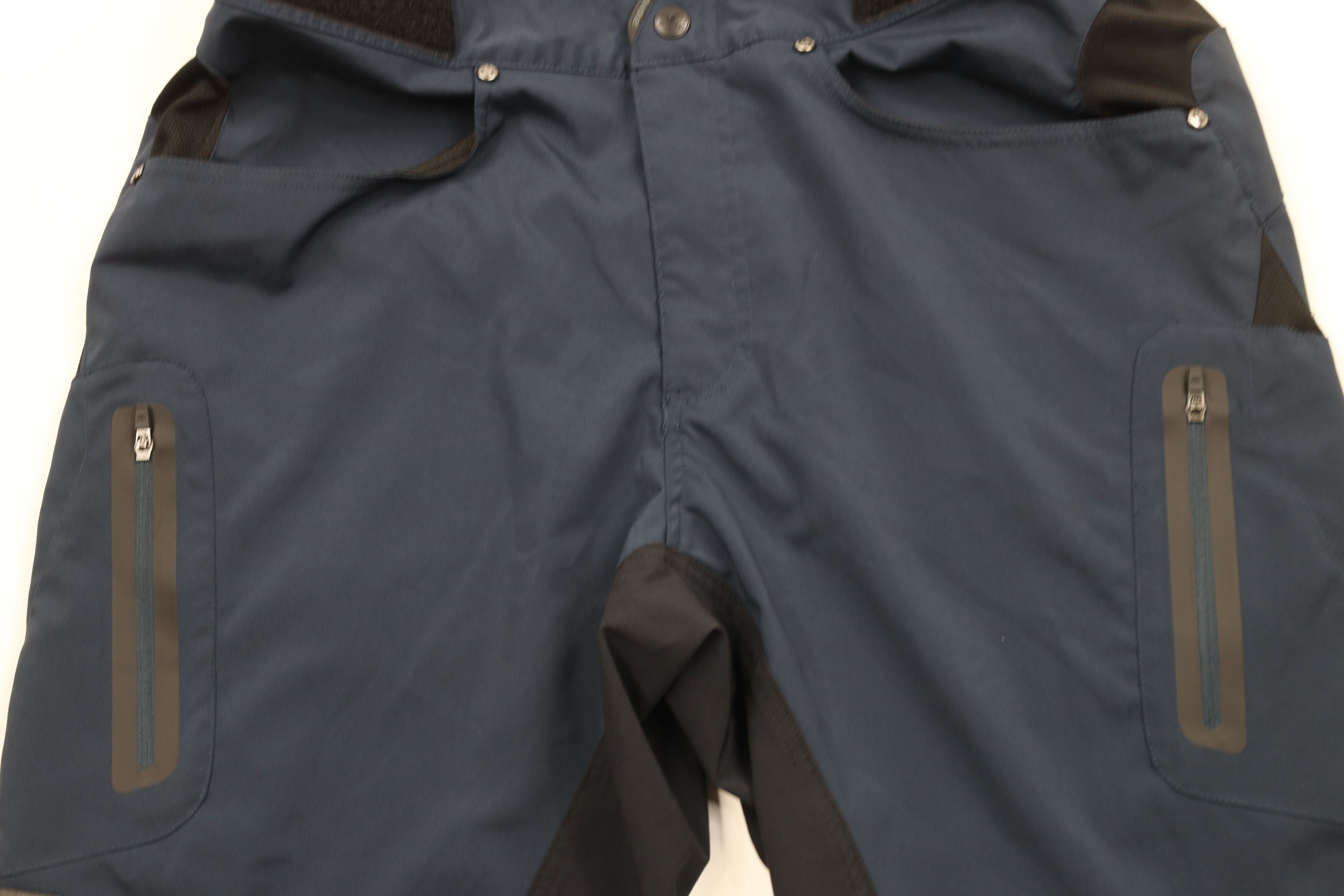 Vintage Zoic Stretch 9" Ether Bicycle Cycling Cargo Shorts Navy Blue Size US 34 / EU 50 - 3 Thumbnail