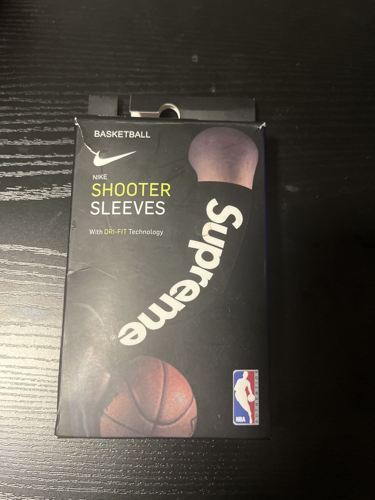 Supreme NBA Shooting Sleeves Nike FW17 Red Size L/XL New | eBay