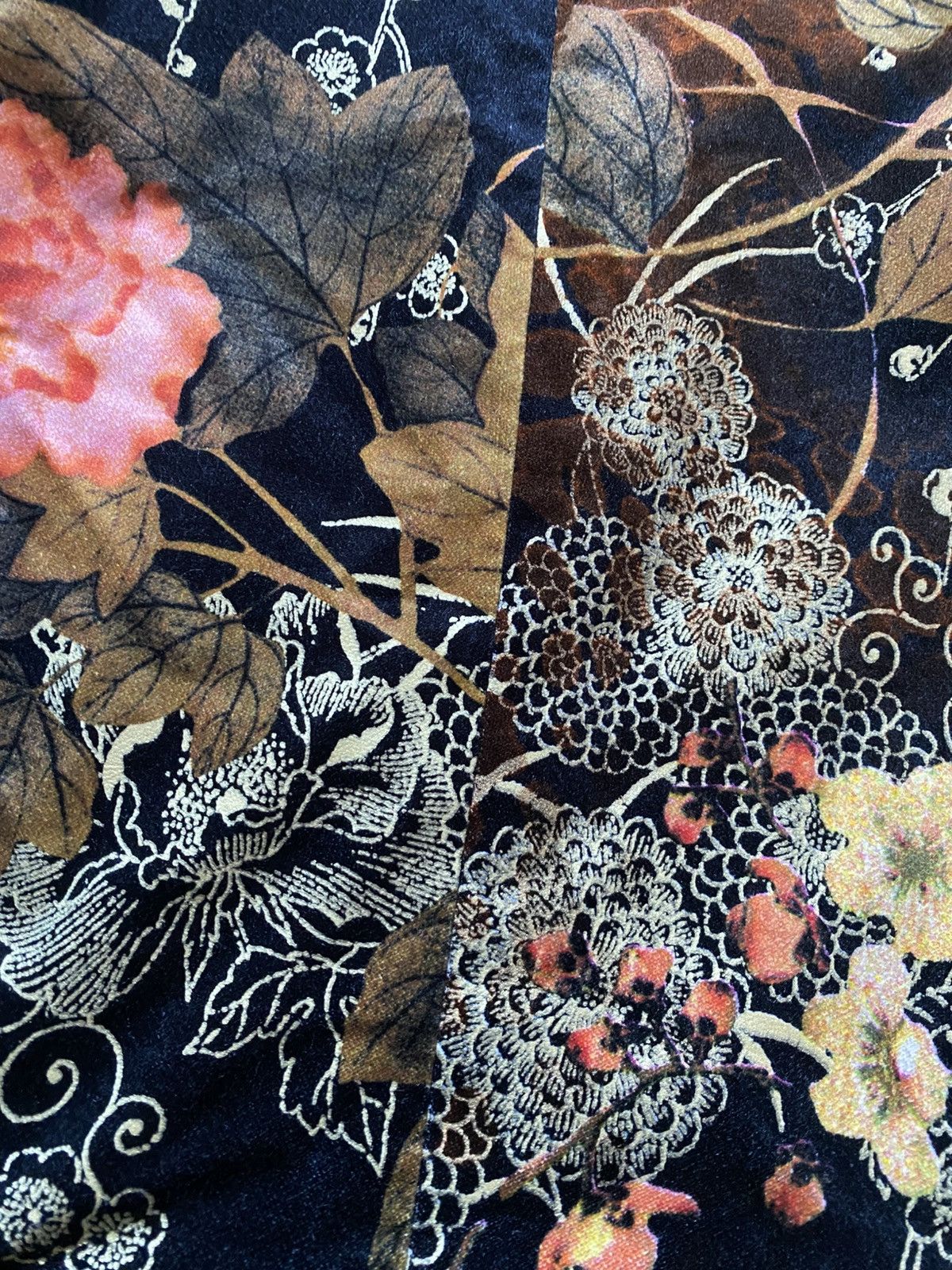 Roberto Cavalli Luxury Class Roberto Cavalli Blazer Vintage Floral Italy Size L / US 10 / IT 46 - 25 Thumbnail