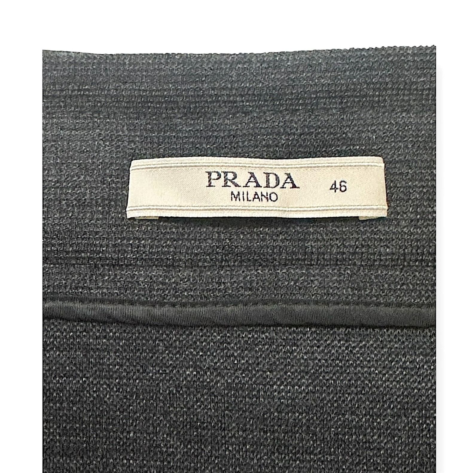 Prada Prada FW10 Archival Ponte Mini Skirt IT46 Size 32" / US 10 / IT 46 - 4 Thumbnail