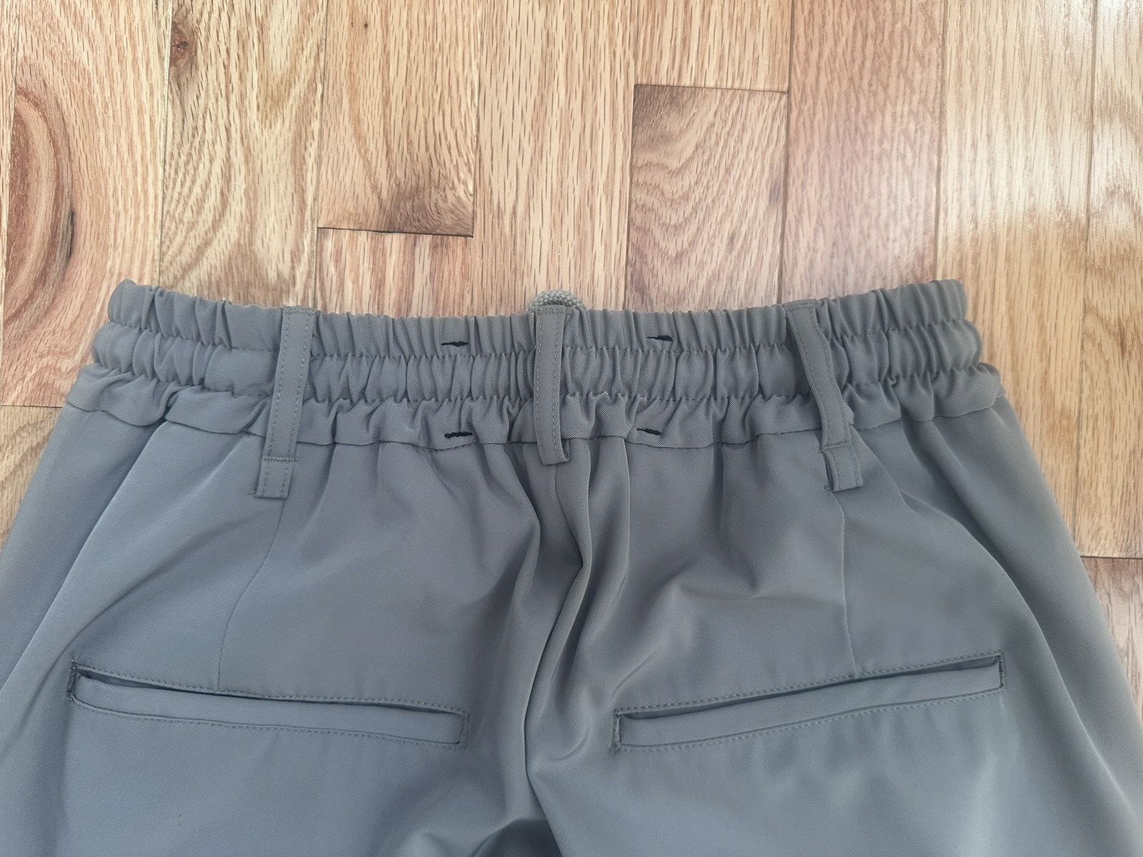 Song For The Mute Naíve Zipper Cuff Satin Joggers Size US 30 / EU 46 - 5 Thumbnail