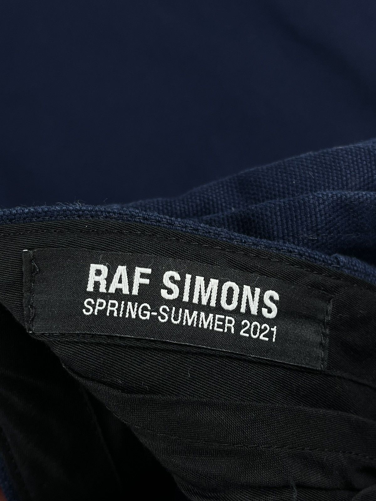 Raf Simons SS21 Raf Simons Heavy Canvas Flared Leg Insert Pants Size US 30 / EU 46 - 8 Thumbnail
