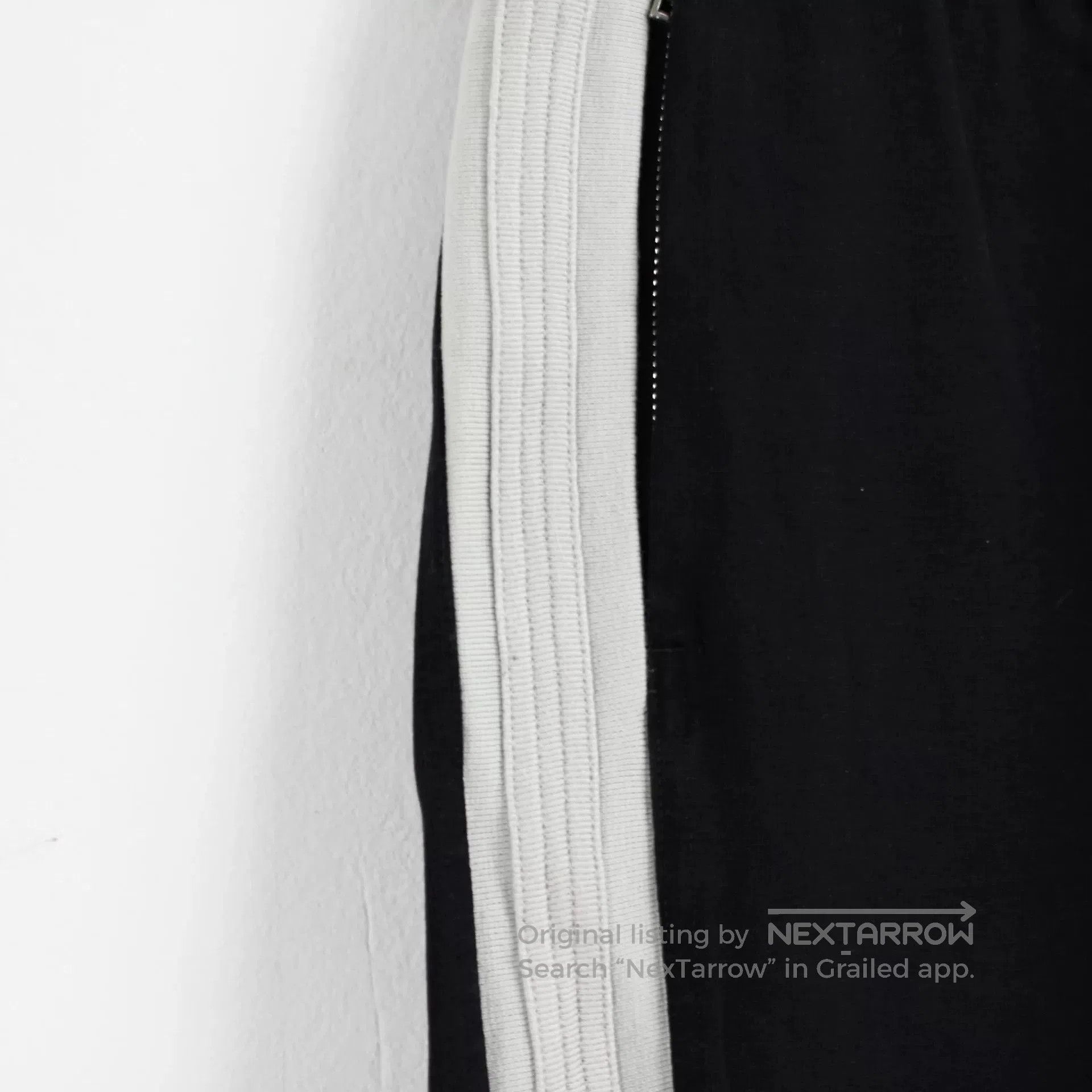 Rick Owens Rick Owens Main Line White Stripe Pants. Size 37" - 3 Thumbnail