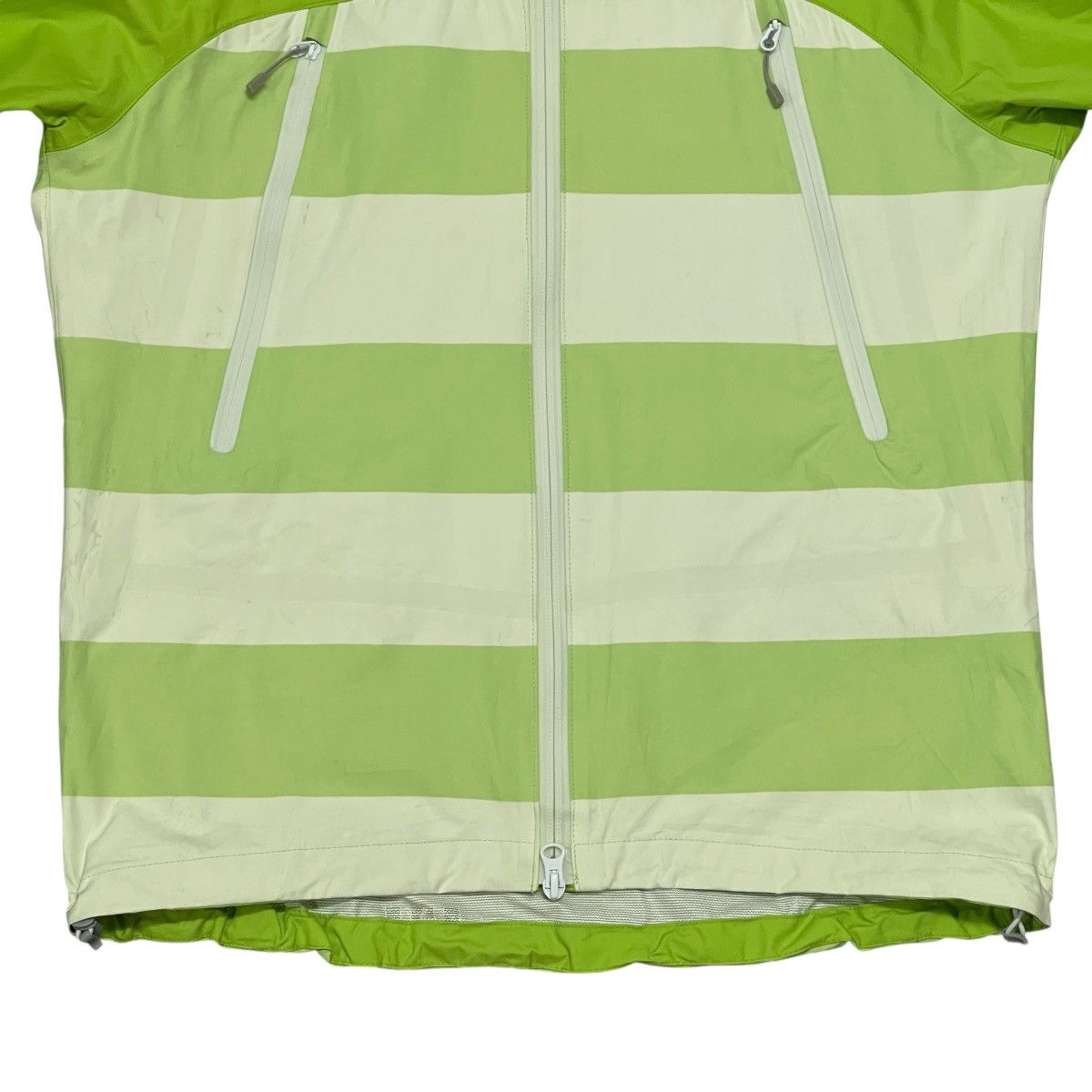 Helly Hansen Helly Hansen Scandza Waterproof Striped Windbreaker Jacket Size L / US 10 / IT 46 - 3 Thumbnail