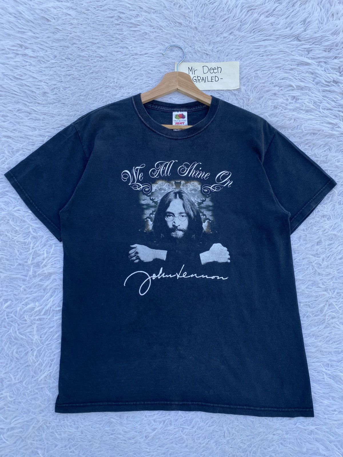 Band Tees Rare Vintage We All Shine On by John Lennon Tshirt Size US M / EU 48-50 / 2 - 2 Thumbnail