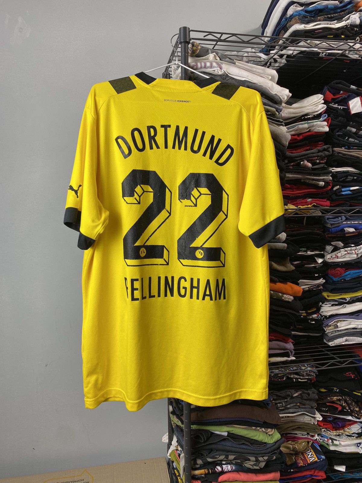 Puma Vintage Puma BVB Borussia Soccer Jersey T Shirt Football Size US L / EU 52-54 / 3 - 2 Thumbnail