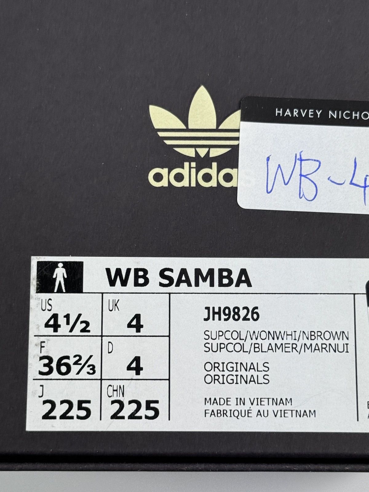 Adidas × Wales Bonner ADIDAS SAMBA BROWN CROC SNEAKERS Size US 4.5 / IT 34.5 - 14 Thumbnail