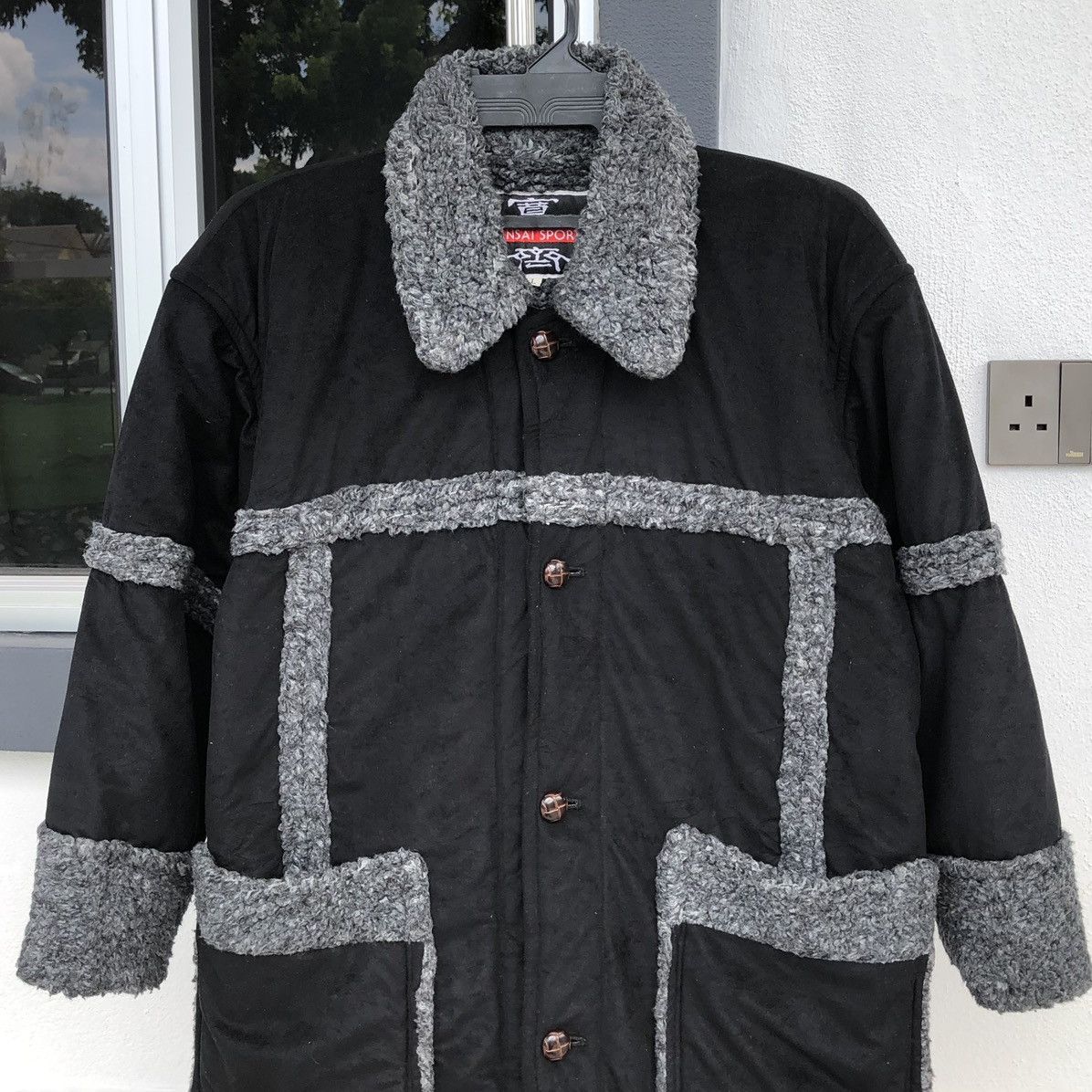 Kansai Yamamoto Vintage Kansai Sports winter/sherpa coach jacket Size US L / EU 52-54 / 3 - 4 Thumbnail