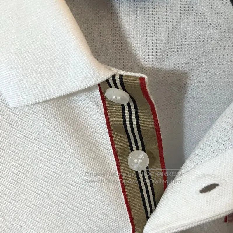 Burberry Burberry White Summer Logo Men's Polo. Size US M / EU 48-50 / 2 - 7 Thumbnail