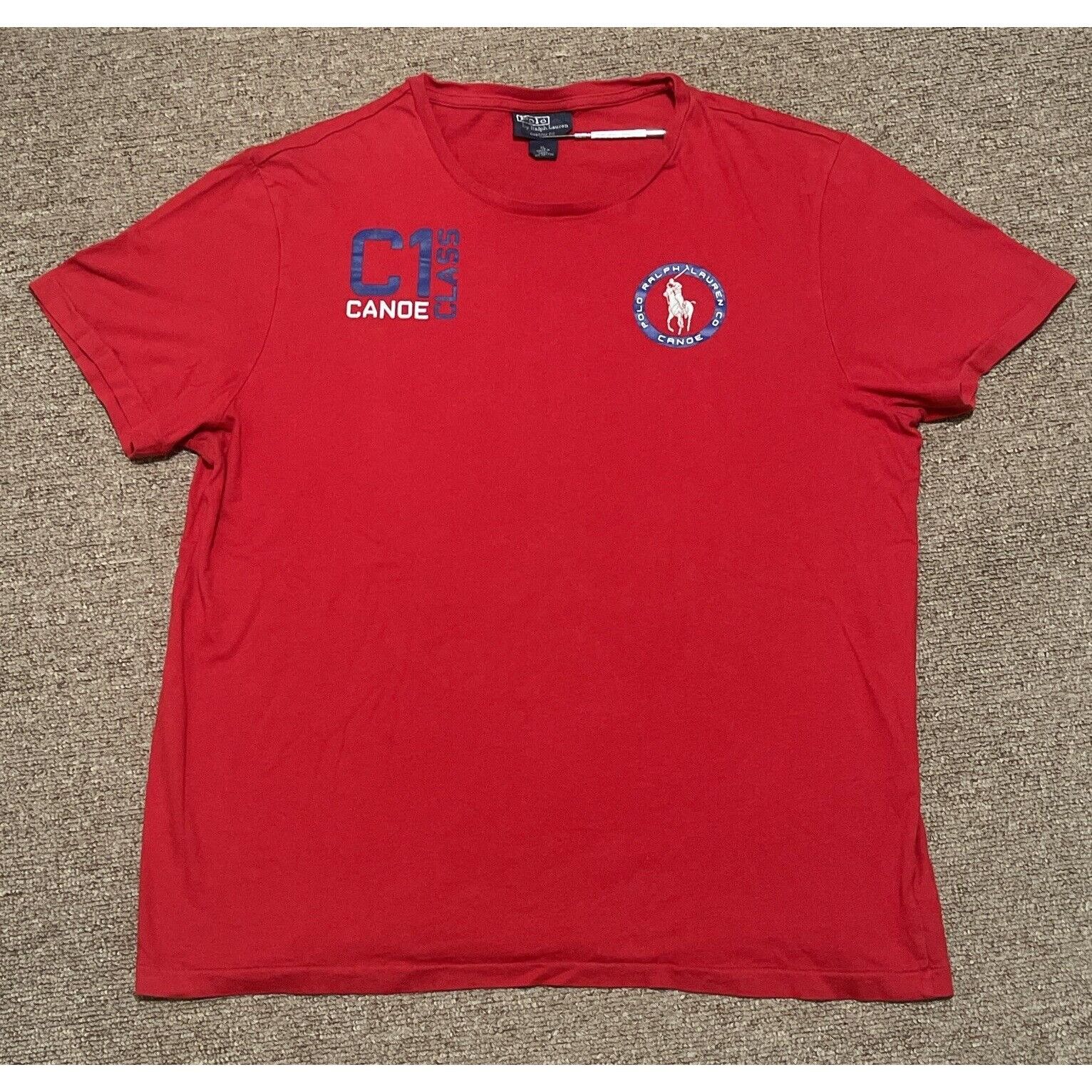 Polo Ralph Lauren Mens XL Polo Sport Ralph Lauren C1 Class Canoe Polo Rafting Size US XL / EU 56 / 4 - 1 Thumbnail
