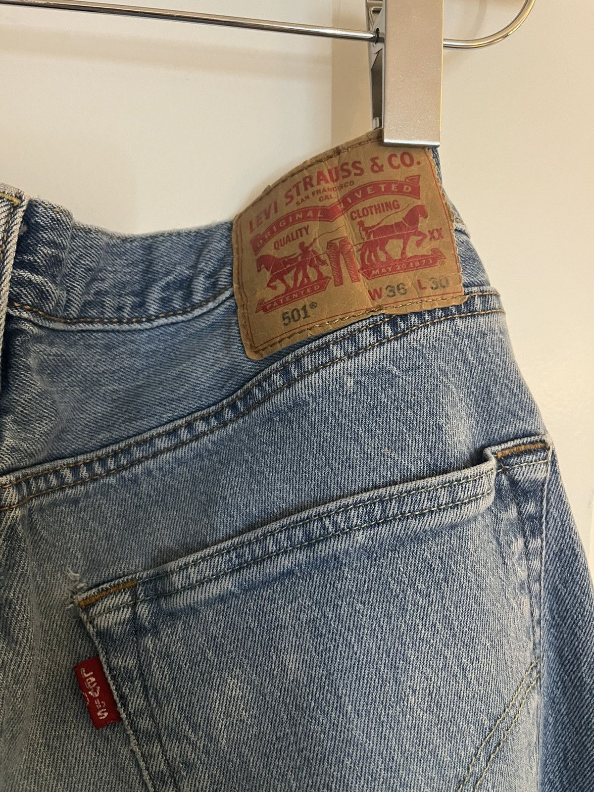 Levi's Vintage Levi’s 90s Made in the USA Size US 34 / EU 50 - 5 Thumbnail