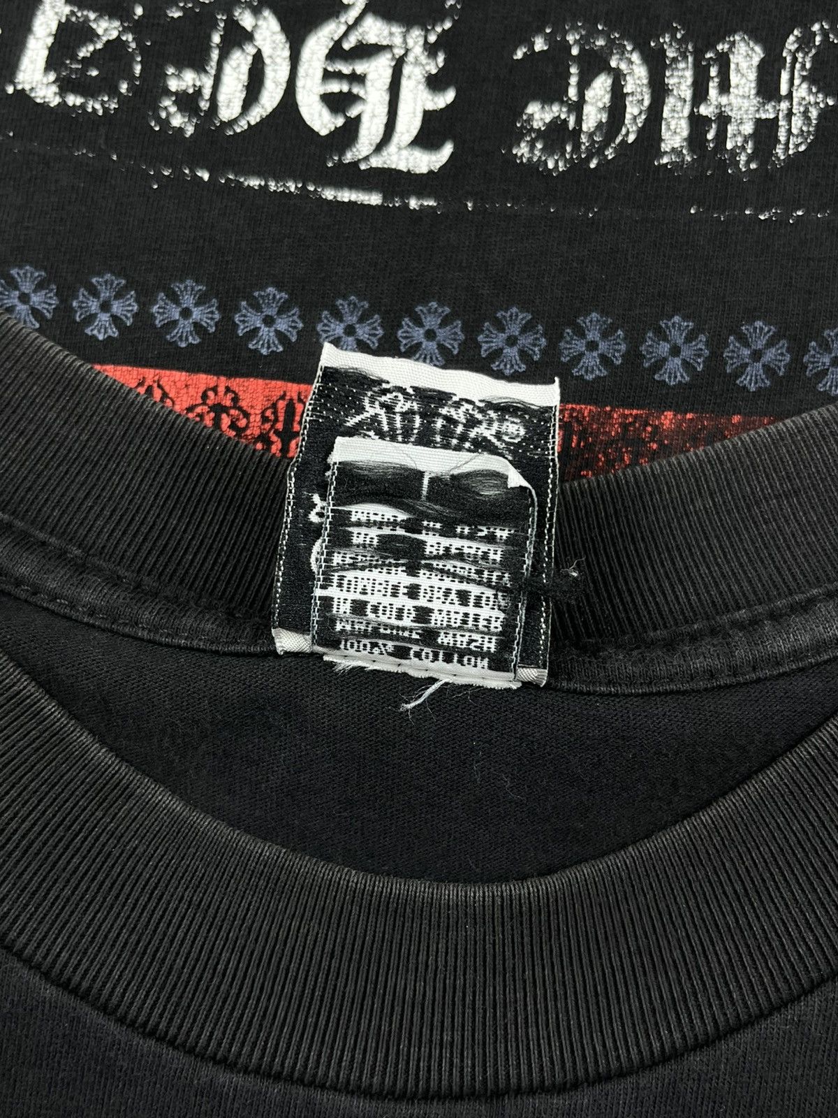 Chrome Hearts Chrome Hearts Vintage USA American Flag Cutout Pocket Tshirt Size US L / EU 52-54 / 3 - 8 Thumbnail