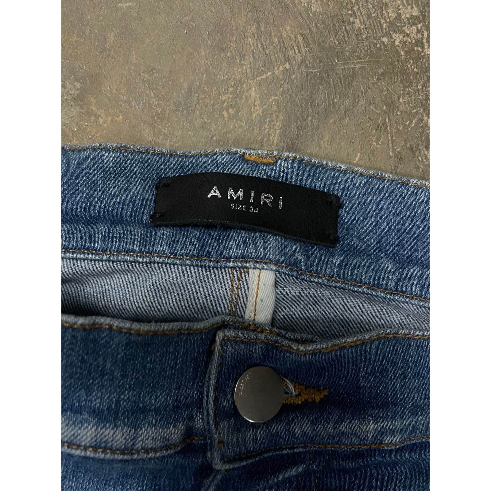 Amiri Amiri MX2 Indigo Used 34 Size US 34 / EU 50 - 2 Thumbnail
