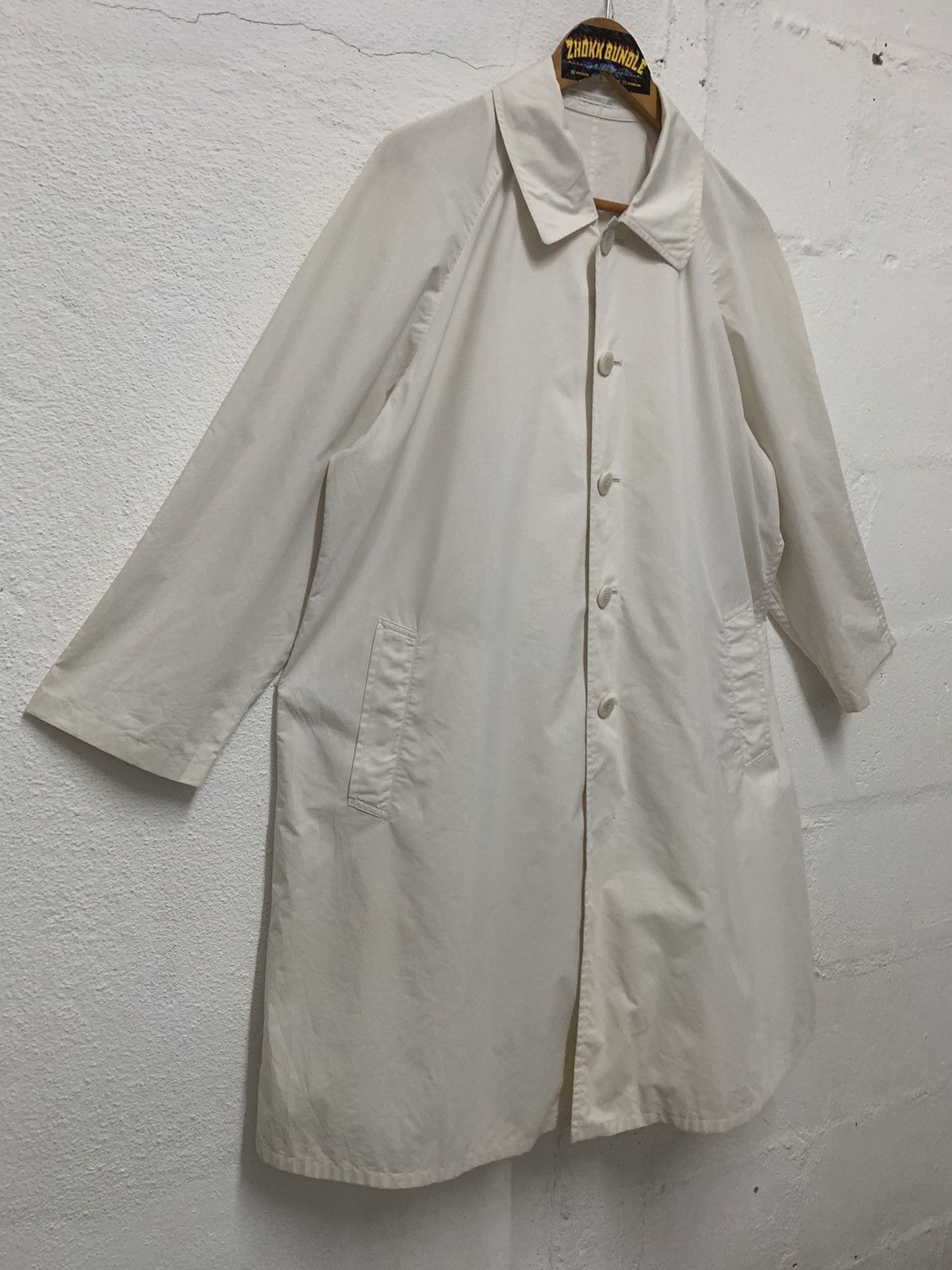 Japanese Brand Vintage Yohji Yamamoto Long Jacket Size US XXL / EU 58 / 5 - 2 Thumbnail