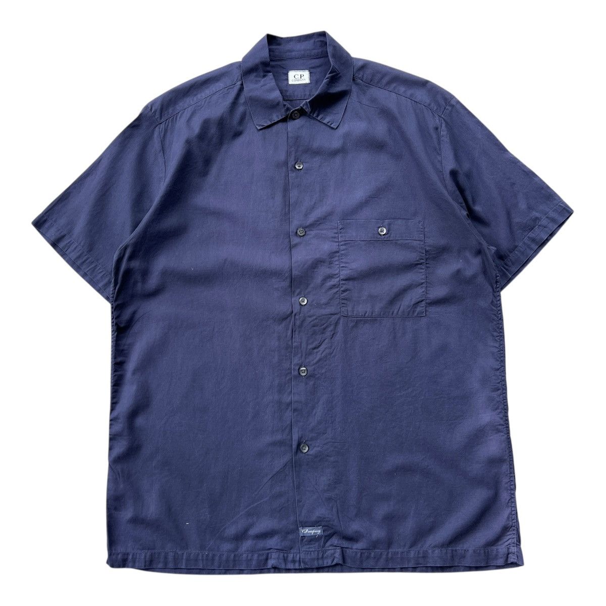 C.P. Company Vintage C.P. Company Short Sleeve Shirt XLarge Size US XL / EU 56 / 4 - 1 Thumbnail