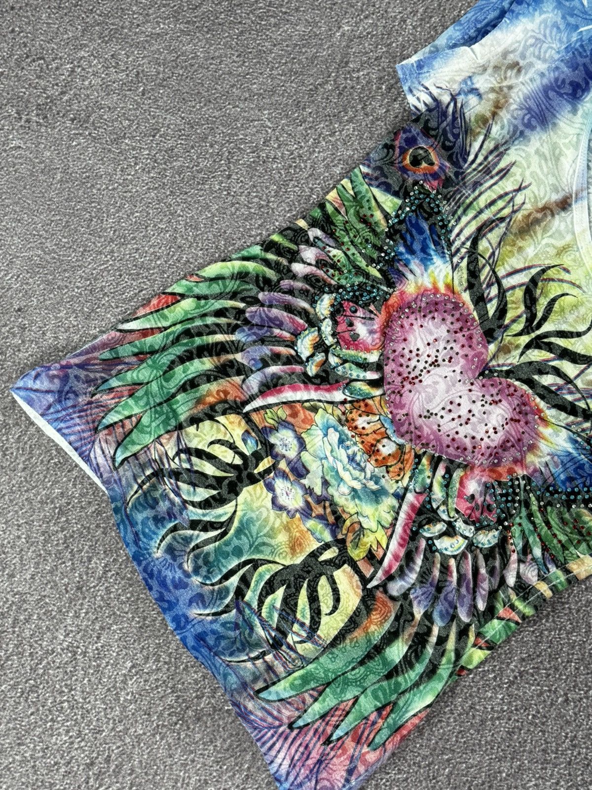 Hysteric Glamour Vintage 00s Aesthertic Crazy Print Grunge Tank Top Size M / US 6-8 / IT 42-44 - 7 Thumbnail