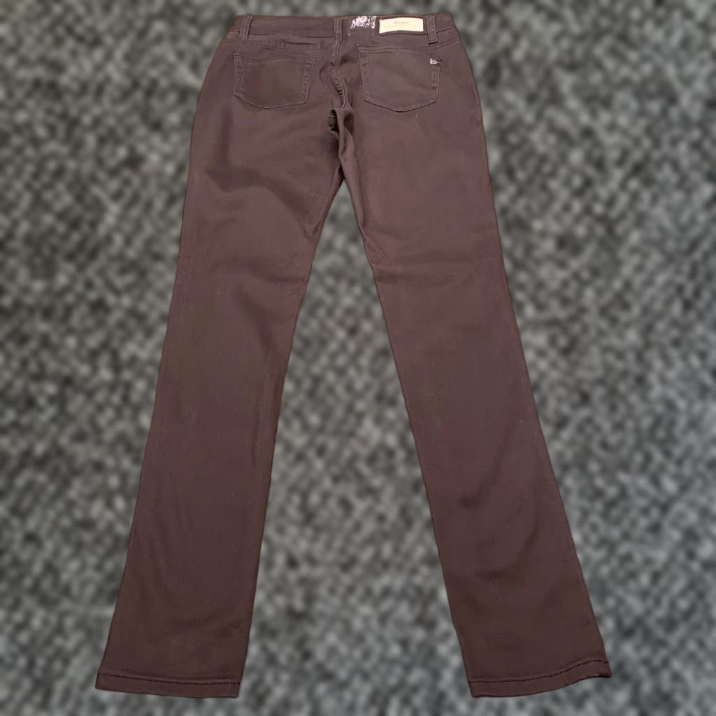 Vintage Geso Jeans Jeans Womens 7 Mid Rise Straight Leg Brown 5-Pocket Stretch Regular Modern Modern Womens Shoes? Size 28" / US 6 / IT 42 - 1 Thumbnail