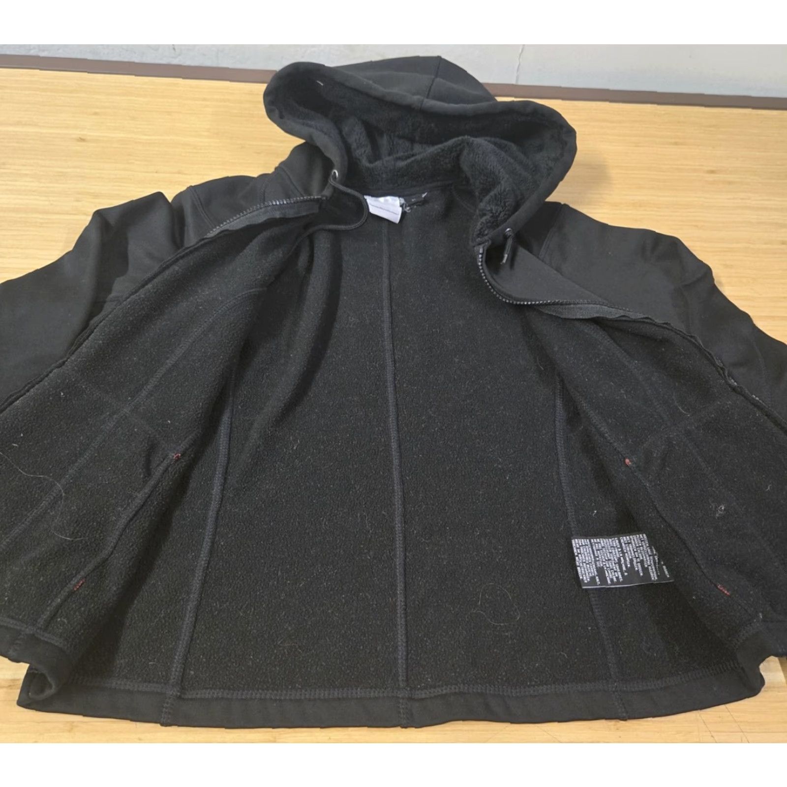 Harley Davidson Harley-Davidson Jacket Womens M Black Fleece Lined Full Zip Hoodie Moto Size M / US 6-8 / IT 42-44 - 6 Thumbnail