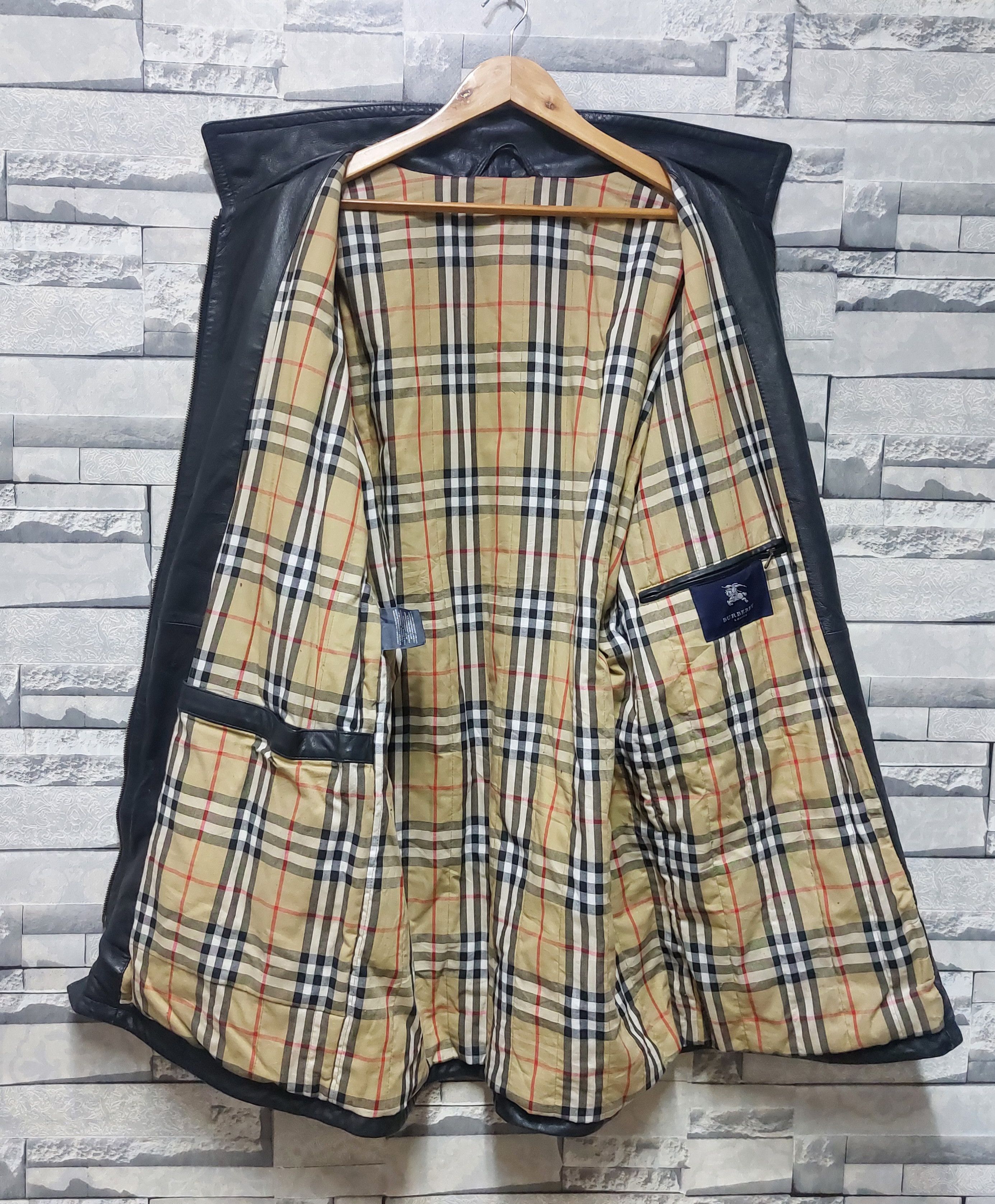 Burberry Burberry Leather Jacket Size US XL / EU 56 / 4 - 5 Thumbnail
