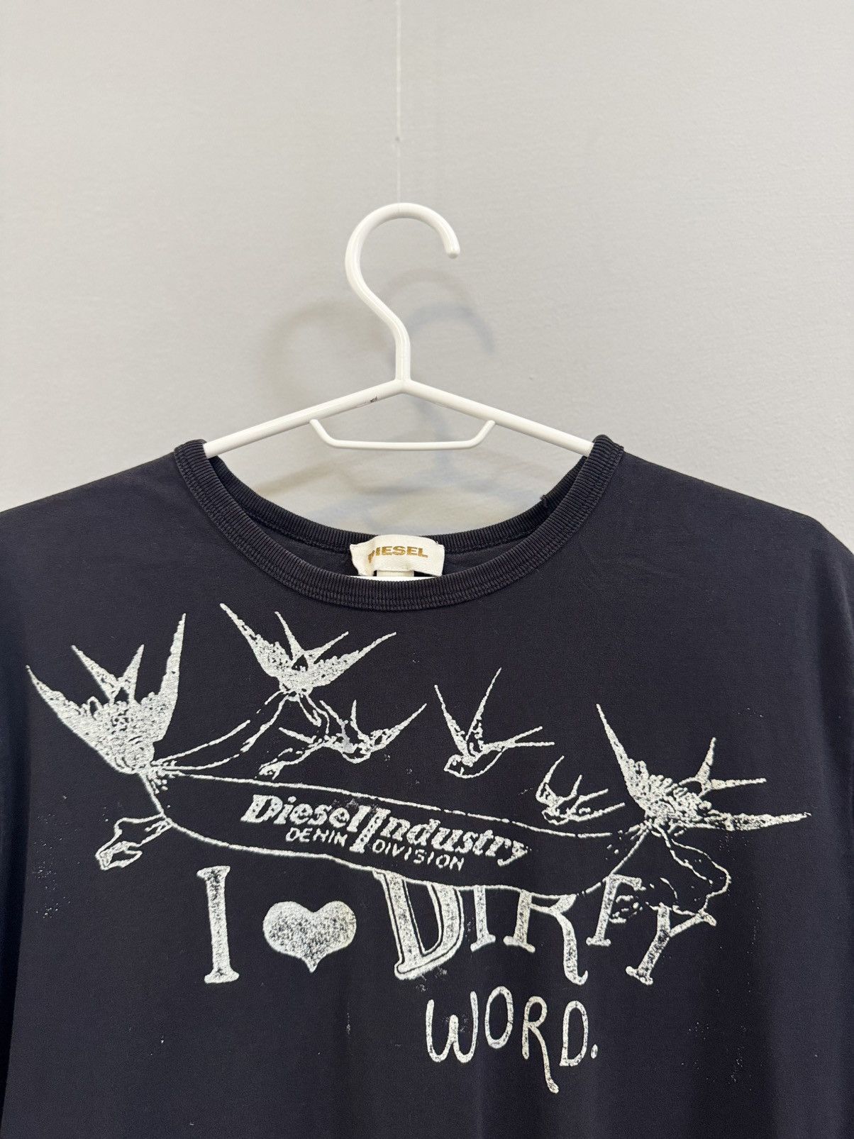 Diesel Y2K Diesel bird archival affliction distressed style shirt Size US XL / EU 56 / 4 - 2 Thumbnail