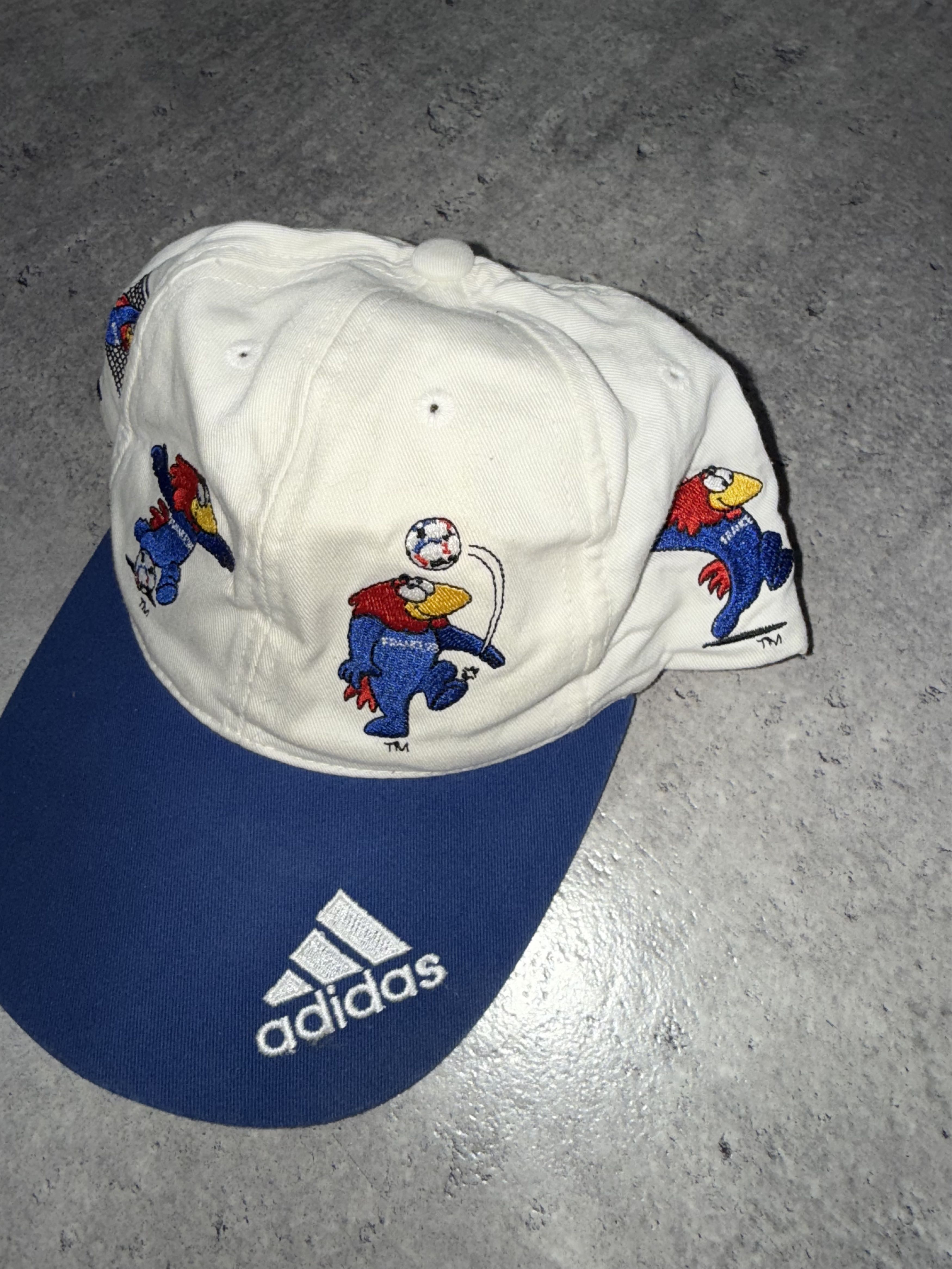 Adidas Adidas 98 france world cup swag vintage hat Size ONE SIZE - 2 Thumbnail