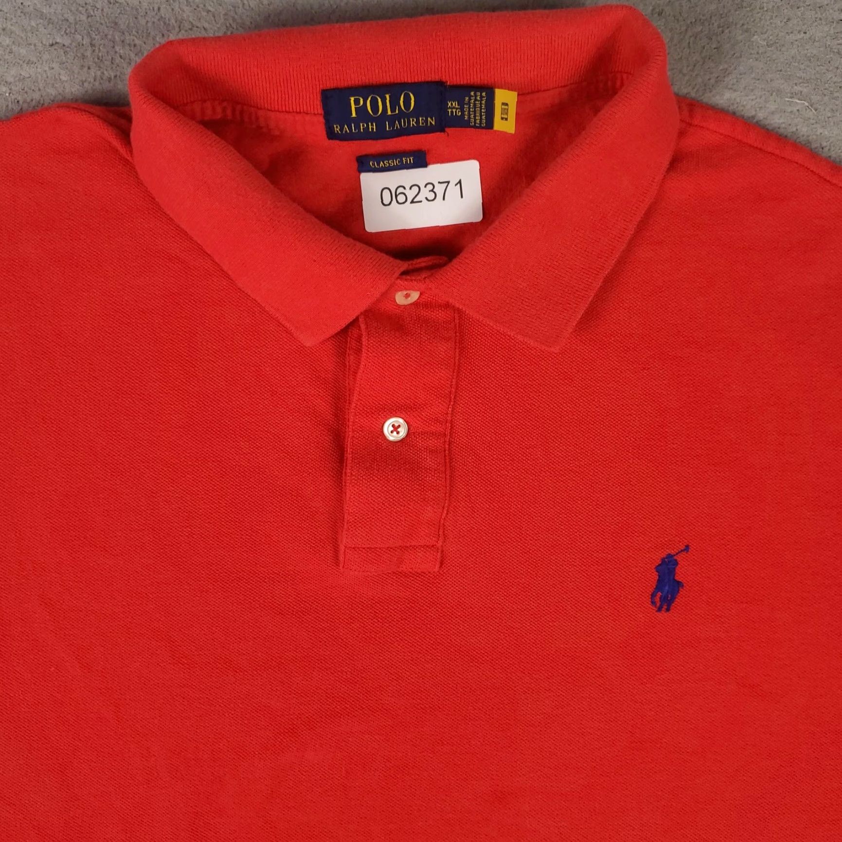 Polo Ralph Lauren Polo Ralph Lauren Shirt 2XL Red Classic Fit Short Sleeve Collared Polo Mens Size US XXL / EU 58 / 5 - 2 Thumbnail