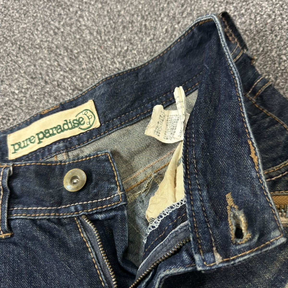 Le Grande Bleu (L.G.B.) Flared Whisker Pure Paradise Distressed Jeans Y2k Archive Size US 28 / EU 44 - 12 Thumbnail